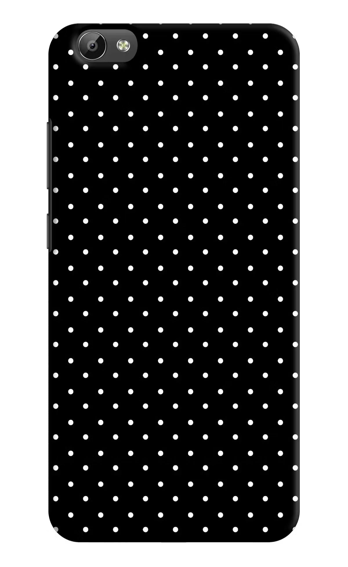 White Dots Vivo Y66 Back Cover - White Dots Vivo Y66 Hard Case Back Cover by Casekaro White Dots Vivo Y66 Hard Case Back Cover by Casekaro