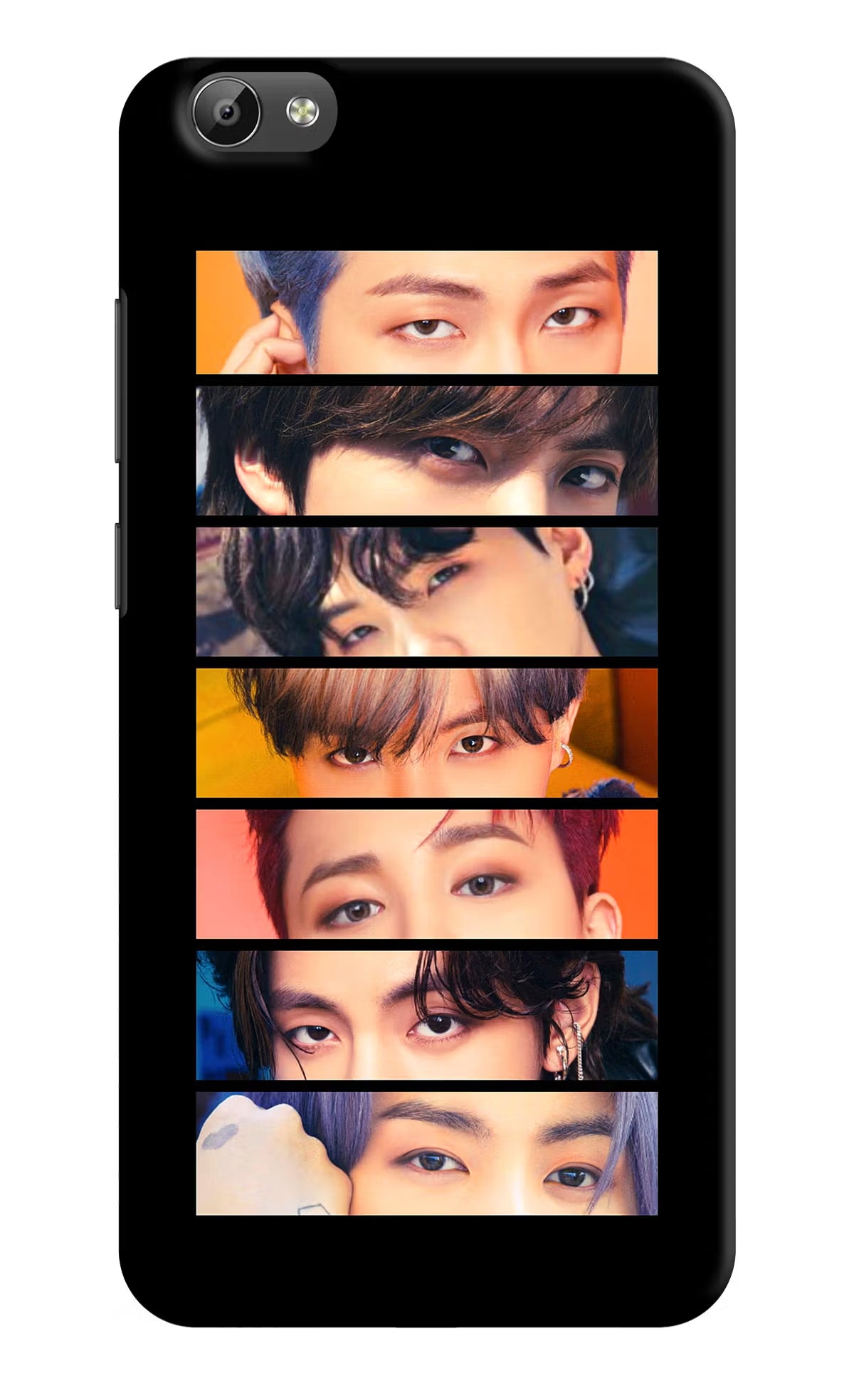 BTS Eyes Vivo Y66 Back Cover - BTS Eyes Vivo Y66 Hard Case Back Cover by Casekaro BTS Eyes Vivo Y66 Hard Case Back Cover by Casekaro