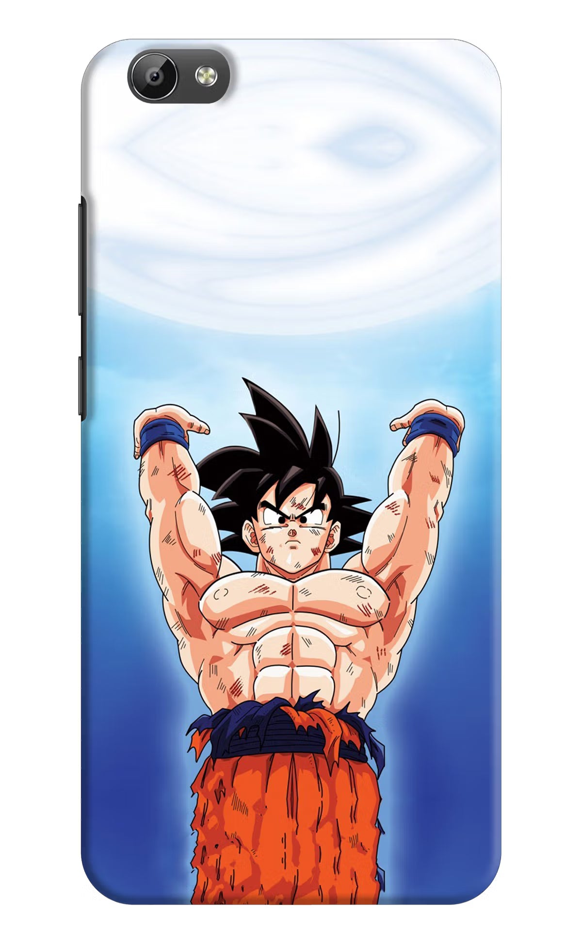 Goku Power Vivo Y66 Back Cover - Goku Power Vivo Y66 Hard Case Back Cover by Casekaro Goku Power Vivo Y66 Hard Case Back Cover by Casekaro