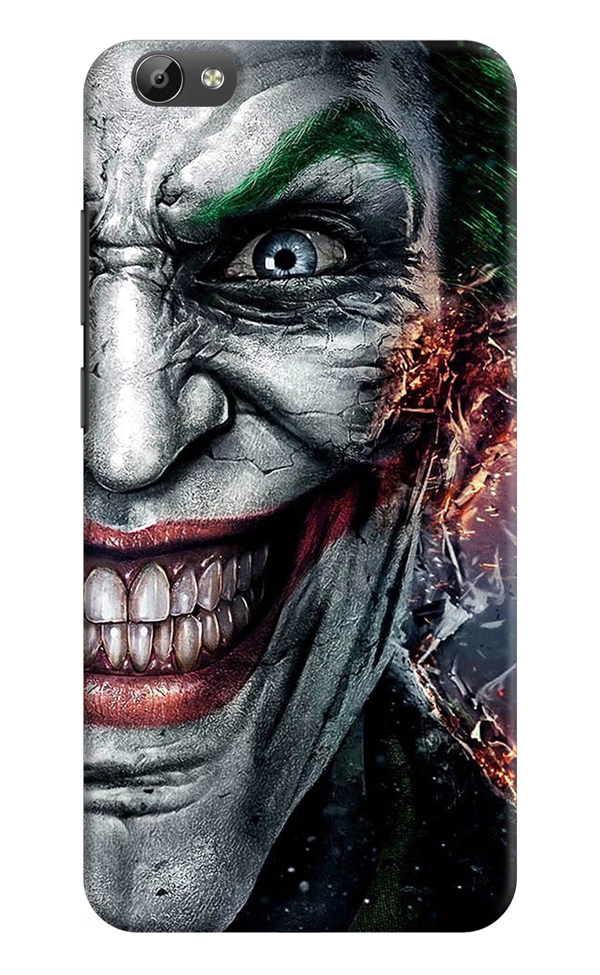 Joker Cam Vivo Y66 Back Cover - Joker Cam Vivo Y66 Hard Case Back Cover by Casekaro Joker Cam Vivo Y66 Hard Case Back Cover by Casekaro
