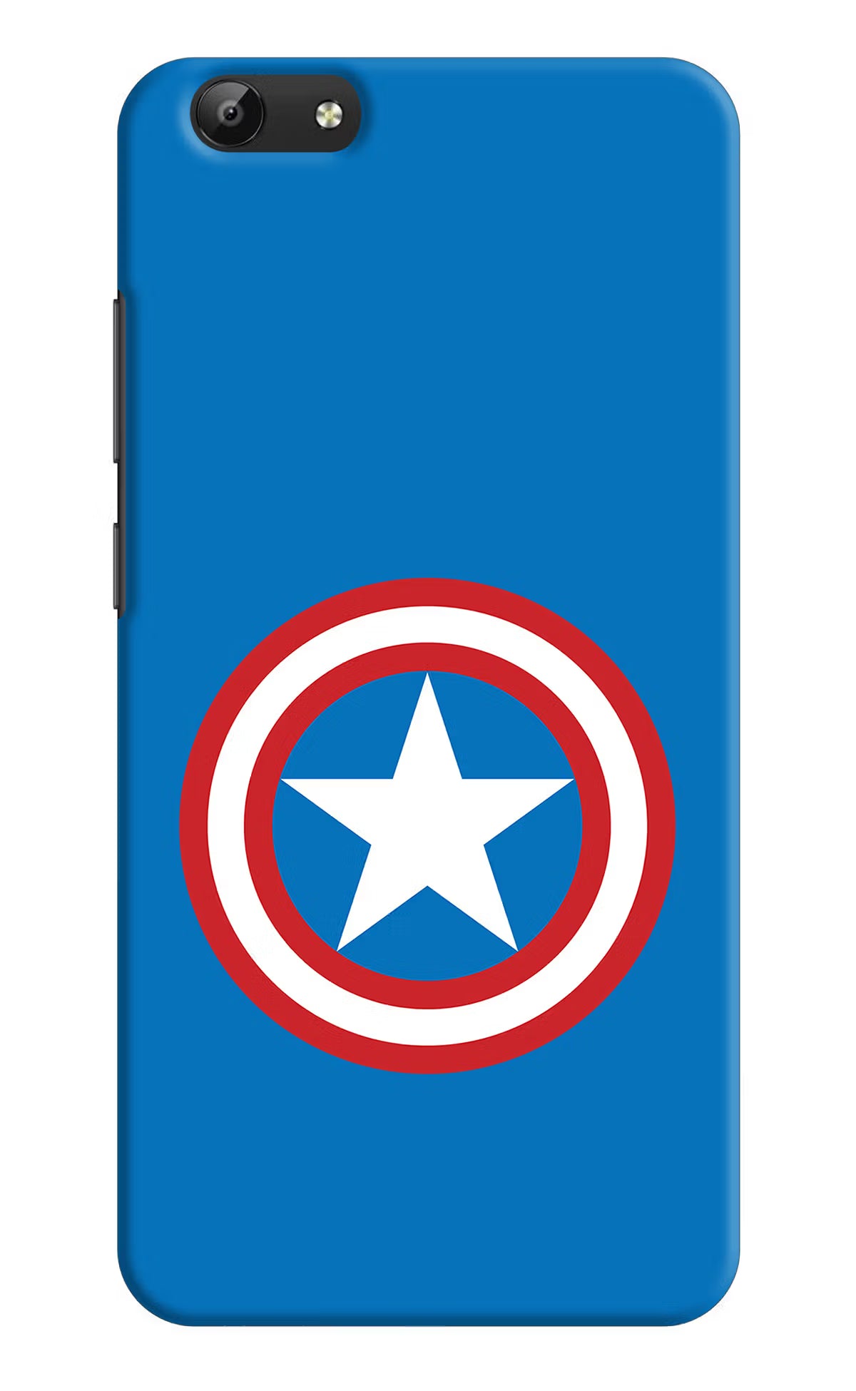 Captain America Logo Vivo Y69 Back Cover - Captain America Logo Vivo Y69 Hard Case Back Cover by Casekaro Captain America Logo Vivo Y69 Hard Case Back Cover by Casekaro
