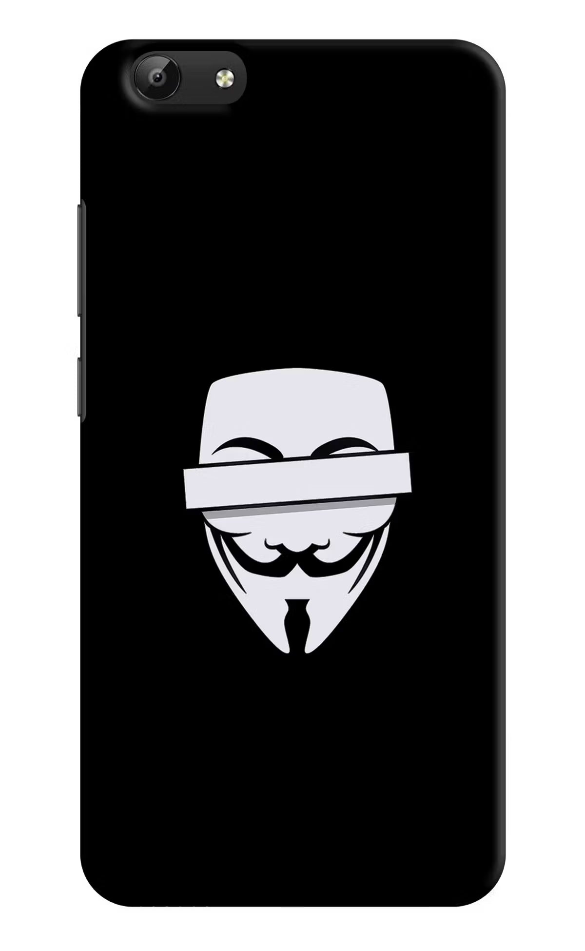 Anonymous Face Vivo Y69 Back Cover - Anonymous Face Vivo Y69 Hard Case Back Cover by Casekaro Anonymous Face Vivo Y69 Hard Case Back Cover by Casekaro