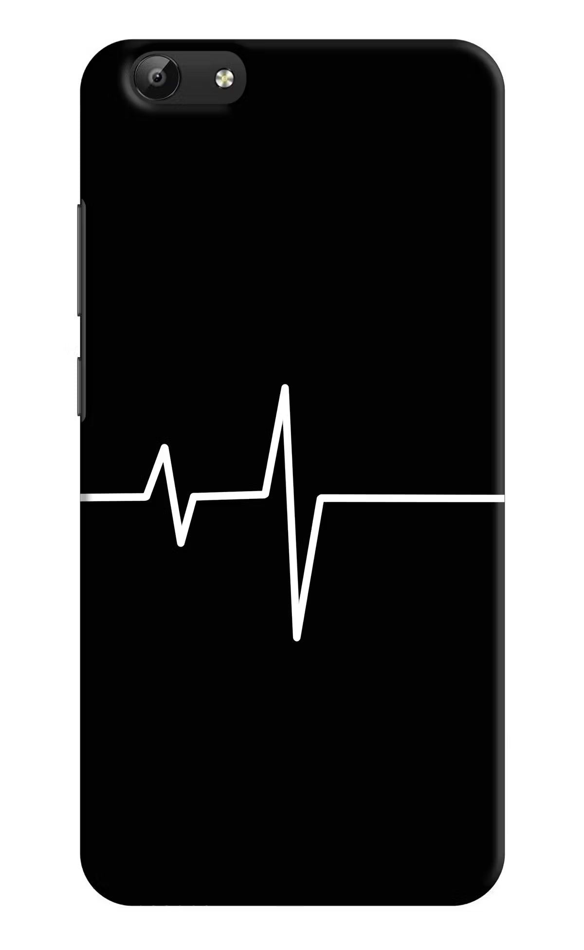 Heart Beats Vivo Y69 Back Cover - Heart Beats Vivo Y69 Hard Case Back Cover by Casekaro Heart Beats Vivo Y69 Hard Case Back Cover by Casekaro