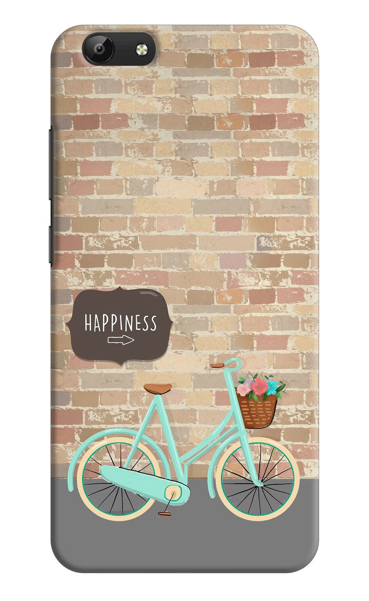 Happiness Artwork Vivo Y69 Back Cover - Happiness Artwork Vivo Y69 Hard Case Back Cover by Casekaro Happiness Artwork Vivo Y69 Hard Case Back Cover by Casekaro
