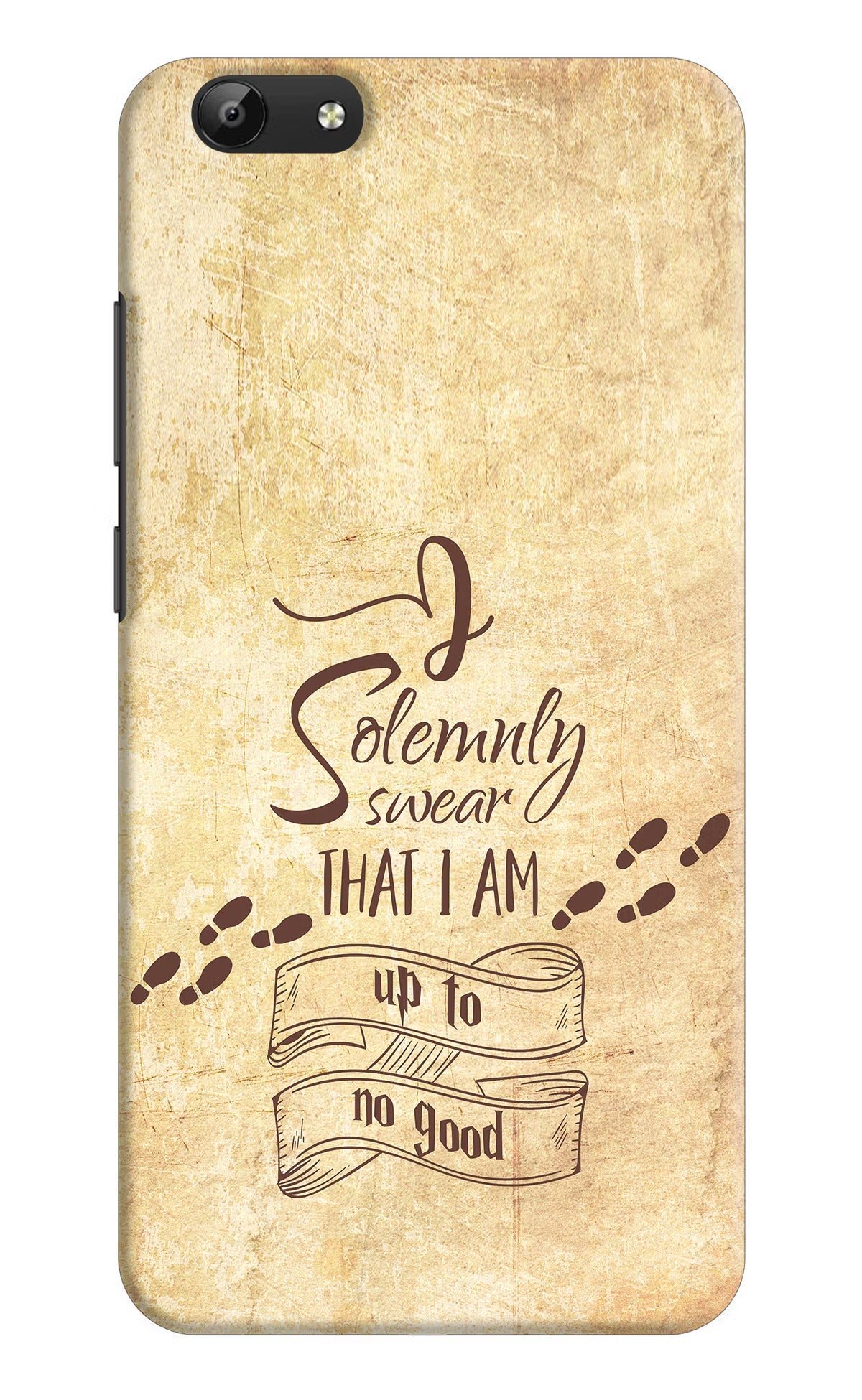 I Solemnly swear that i up to no good Vivo Y69 Back Cover - I Solemnly swear that i up to no good Vivo Y69 Hard Case Back Cover by Casekaro I Solemnly swear that i up to no good Vivo Y69 Hard Case Back Cover by Casekaro