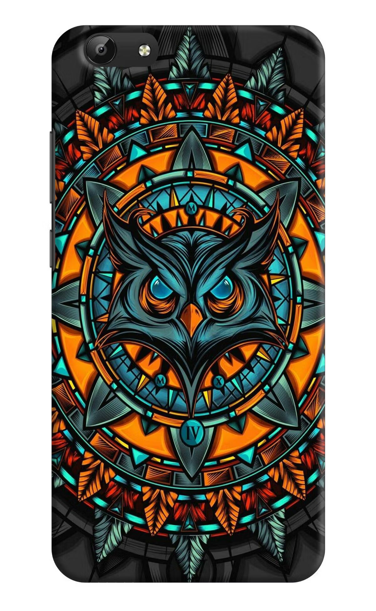 Angry Owl Art Vivo Y69 Back Cover - Angry Owl Art Vivo Y69 Hard Case Back Cover by Casekaro Angry Owl Art Vivo Y69 Hard Case Back Cover by Casekaro