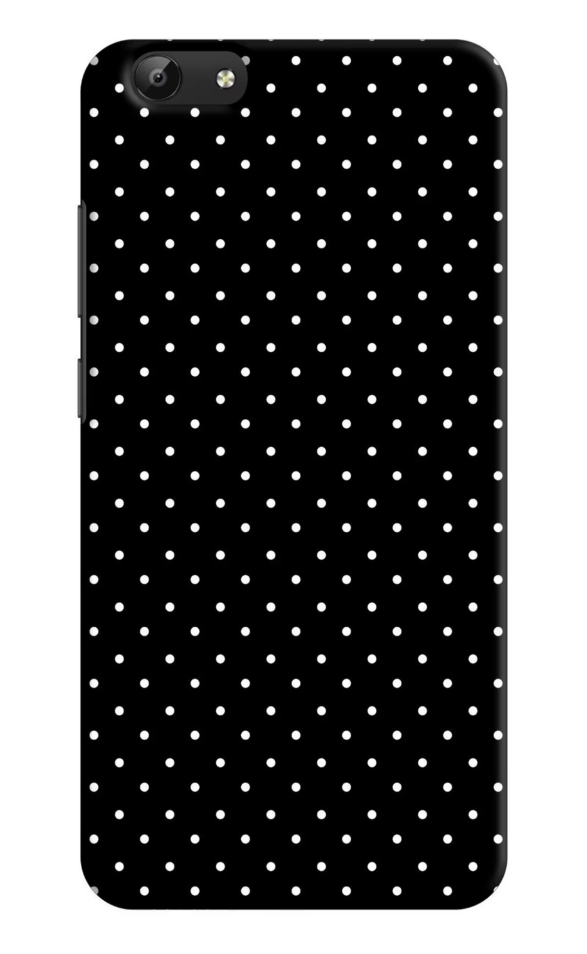White Dots Vivo Y69 Back Cover - White Dots Vivo Y69 Hard Case Back Cover by Casekaro White Dots Vivo Y69 Hard Case Back Cover by Casekaro