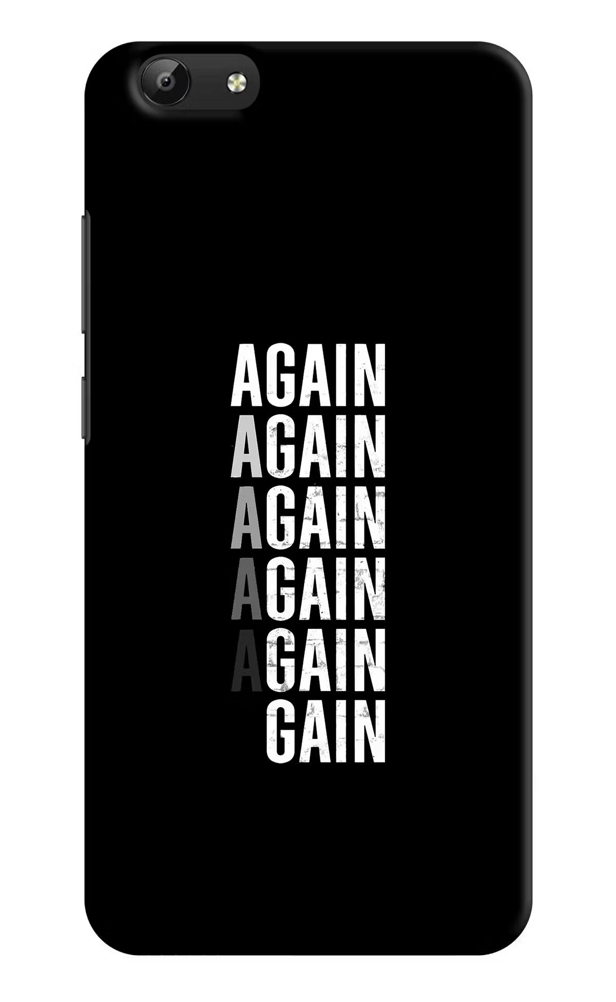 Again Again Gain Vivo Y69 Back Cover - Again Again Gain Vivo Y69 Hard Case Back Cover by Casekaro Again Again Gain Vivo Y69 Hard Case Back Cover by Casekaro