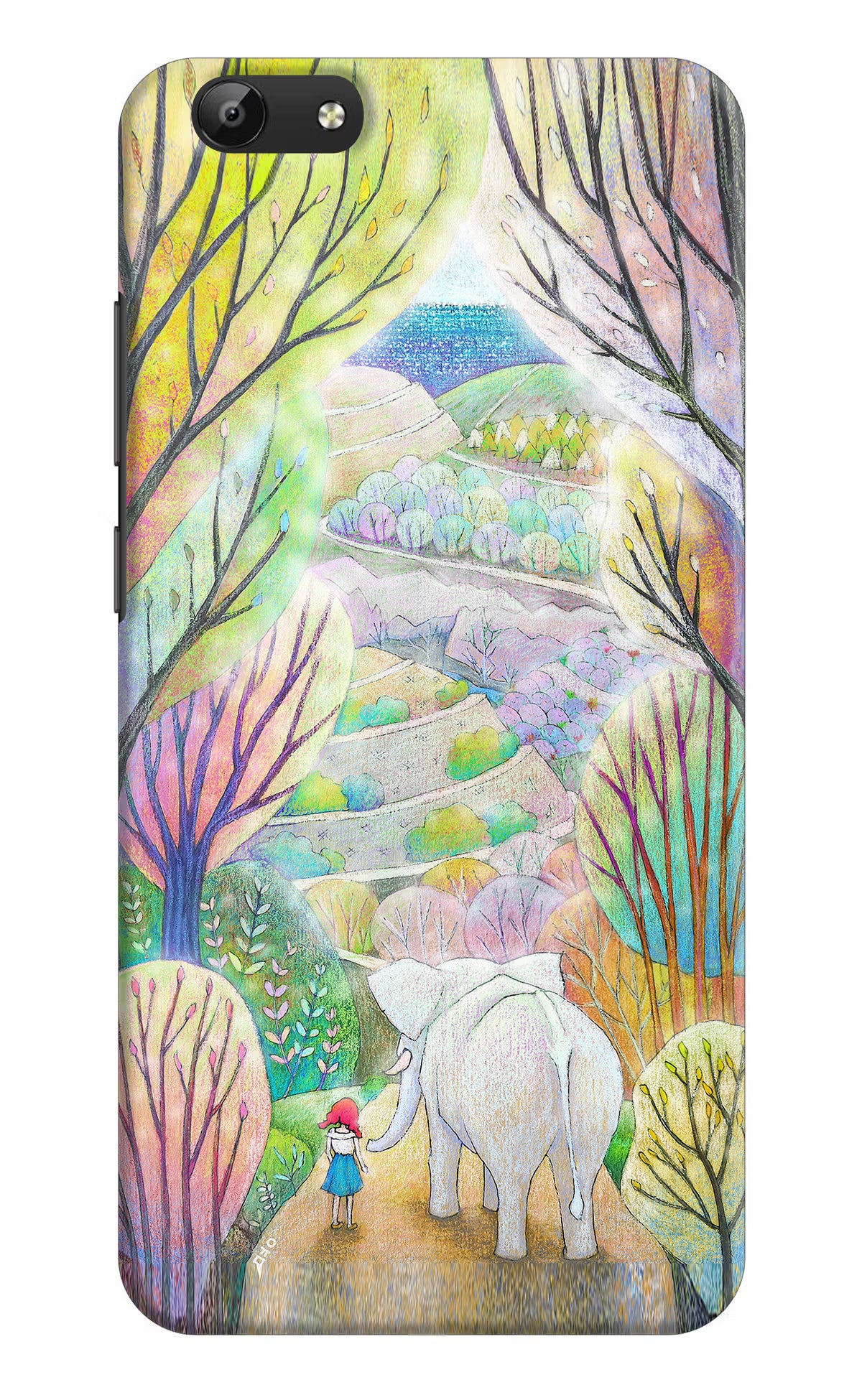 Nature Painting Vivo Y69 Back Cover - Nature Painting Vivo Y69 Hard Case Back Cover by Casekaro Nature Painting Vivo Y69 Hard Case Back Cover by Casekaro