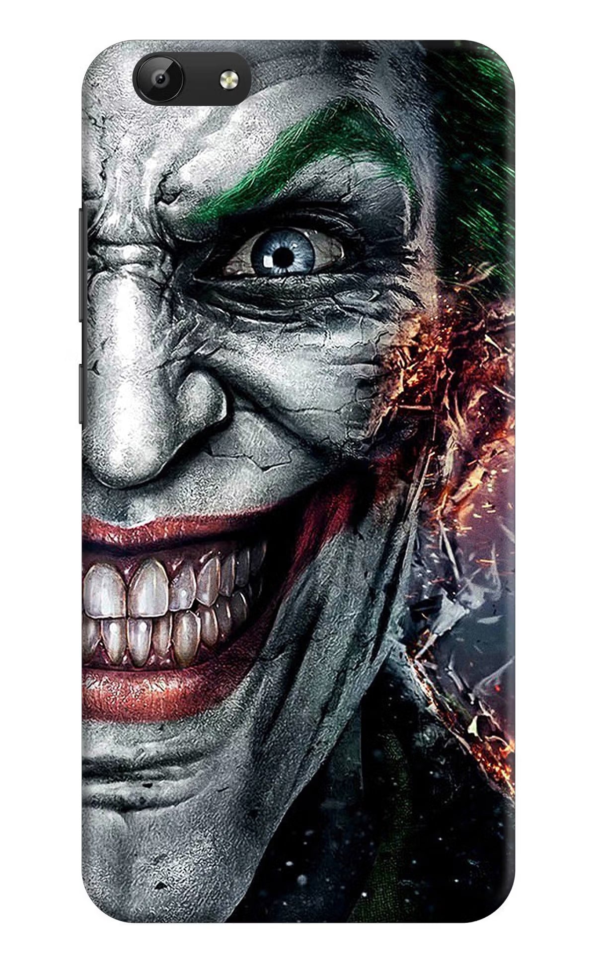 Joker Cam Vivo Y69 Back Cover - Joker Cam Vivo Y69 Hard Case Back Cover by Casekaro Joker Cam Vivo Y69 Hard Case Back Cover by Casekaro