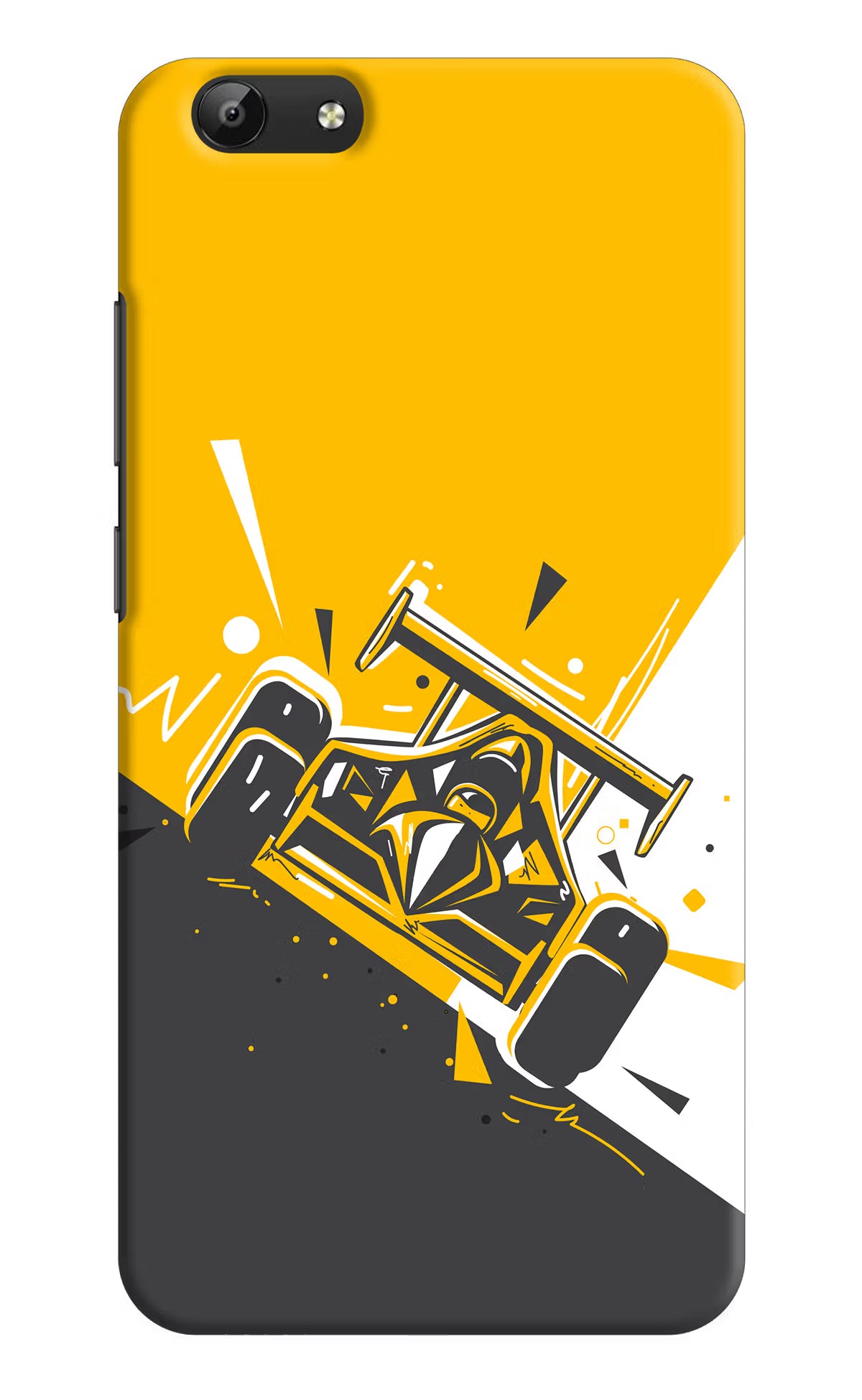 Track King Vivo Y69 Back Cover - Track King Vivo Y69 Hard Case Back Cover by Casekaro Track King Vivo Y69 Hard Case Back Cover by Casekaro