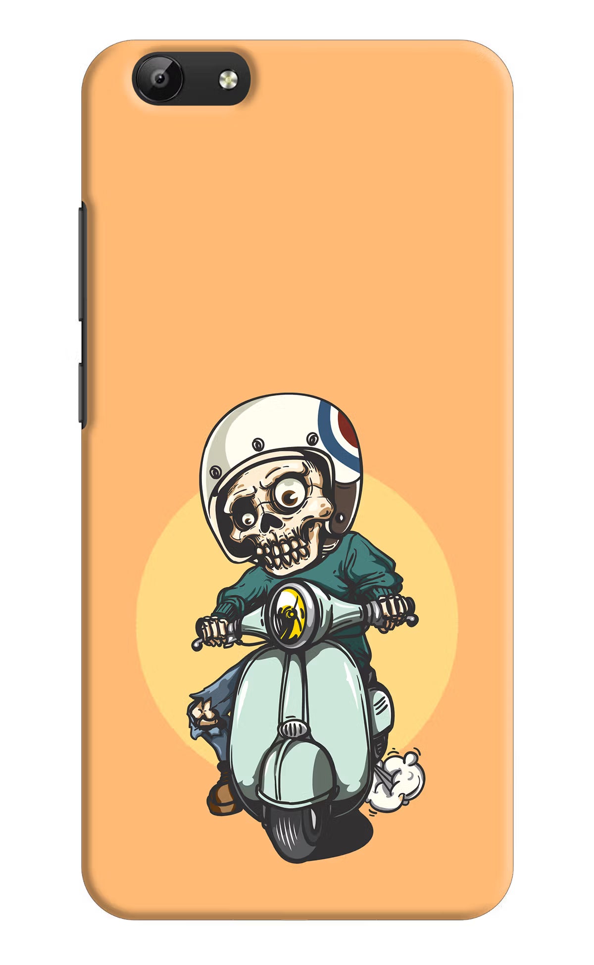 Undead Biker Vivo Y69 Back Cover - Undead Biker Vivo Y69 Hard Case Back Cover by Casekaro Undead Biker Vivo Y69 Hard Case Back Cover by Casekaro