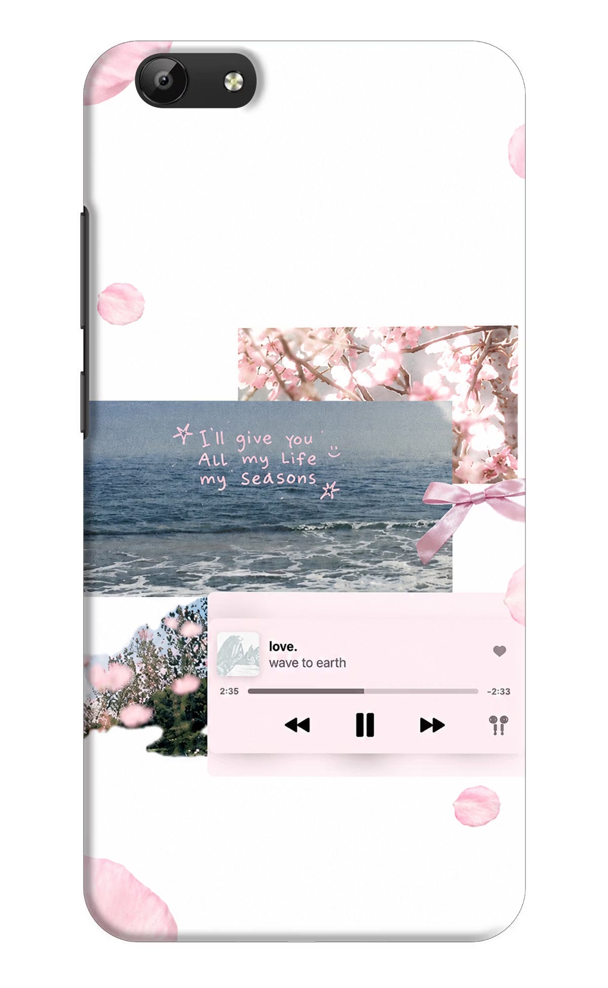 Wave to earth Vivo Y69 Back Cover - Wave to earth Vivo Y69 Back Cover Wave to earth Vivo Y69 Back Cover