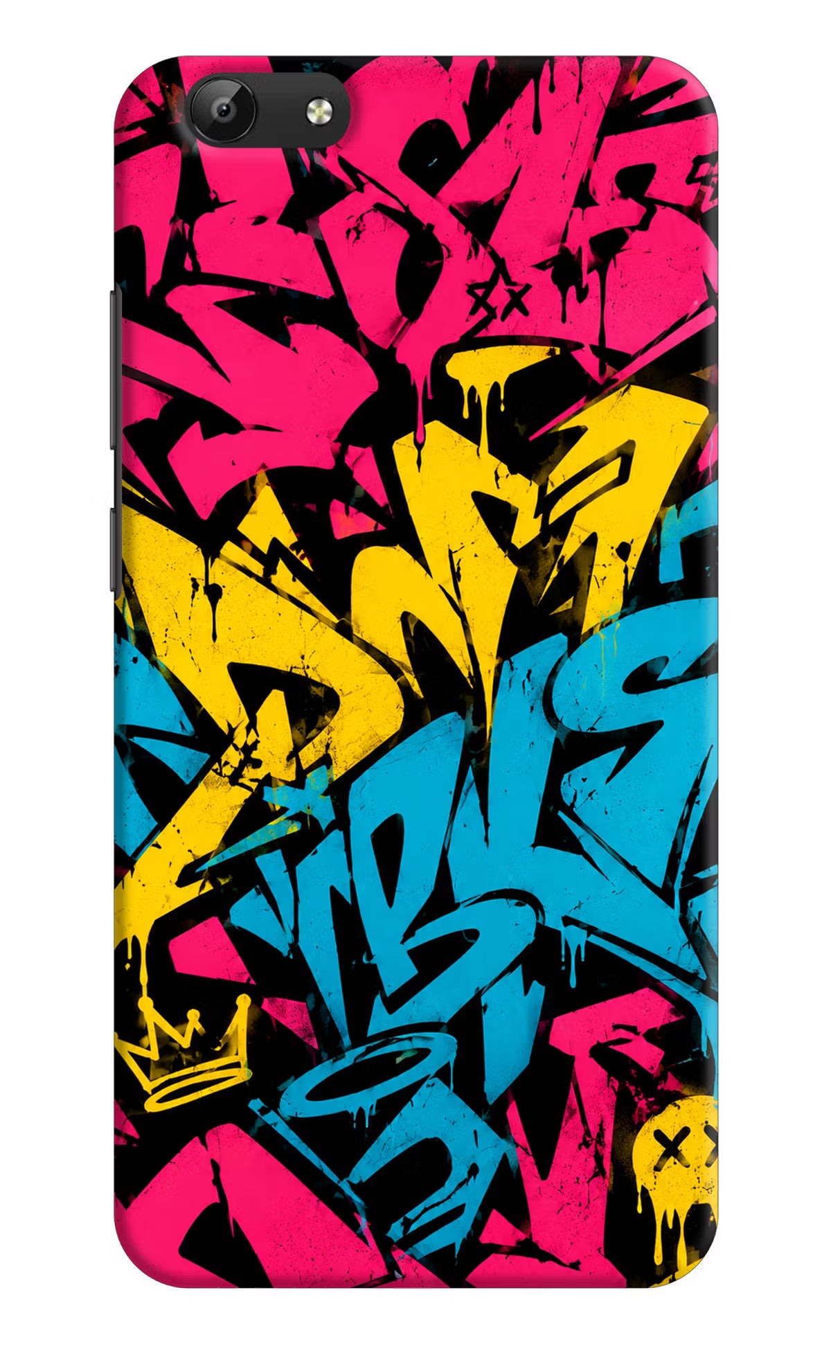 Graffiti Vibe Vivo Y69 Back Cover - Graffiti Vibe Vivo Y69 Back Cover Graffiti Vibe Vivo Y69 Back Cover