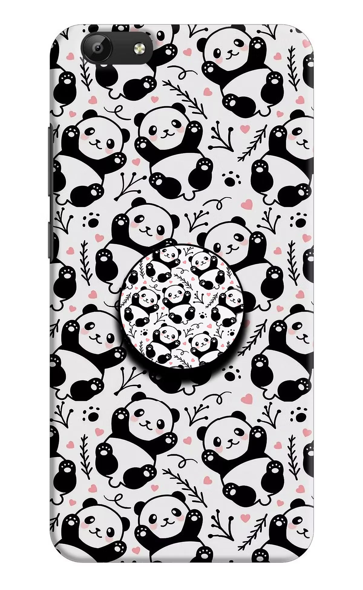 Cute Panda Vivo Y69 Pop Case - Cute Panda Vivo Y69 Pop Case by Casekaro Cute Panda Vivo Y69 Pop Case by Casekaro