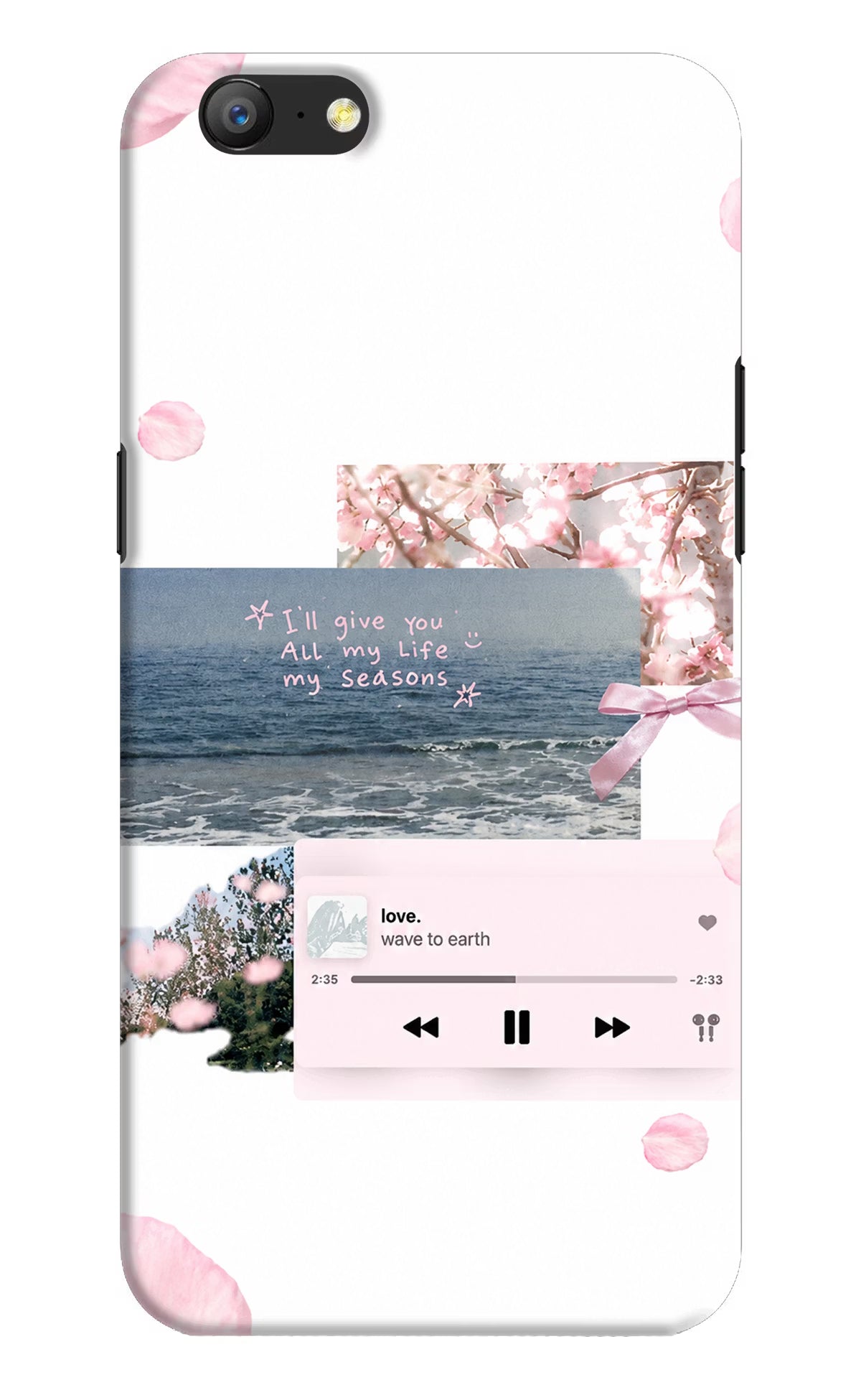Wave to earth Oppo A57 Back Cover - Wave to earth Oppo A57 Back Cover Wave to earth Oppo A57 Back Cover