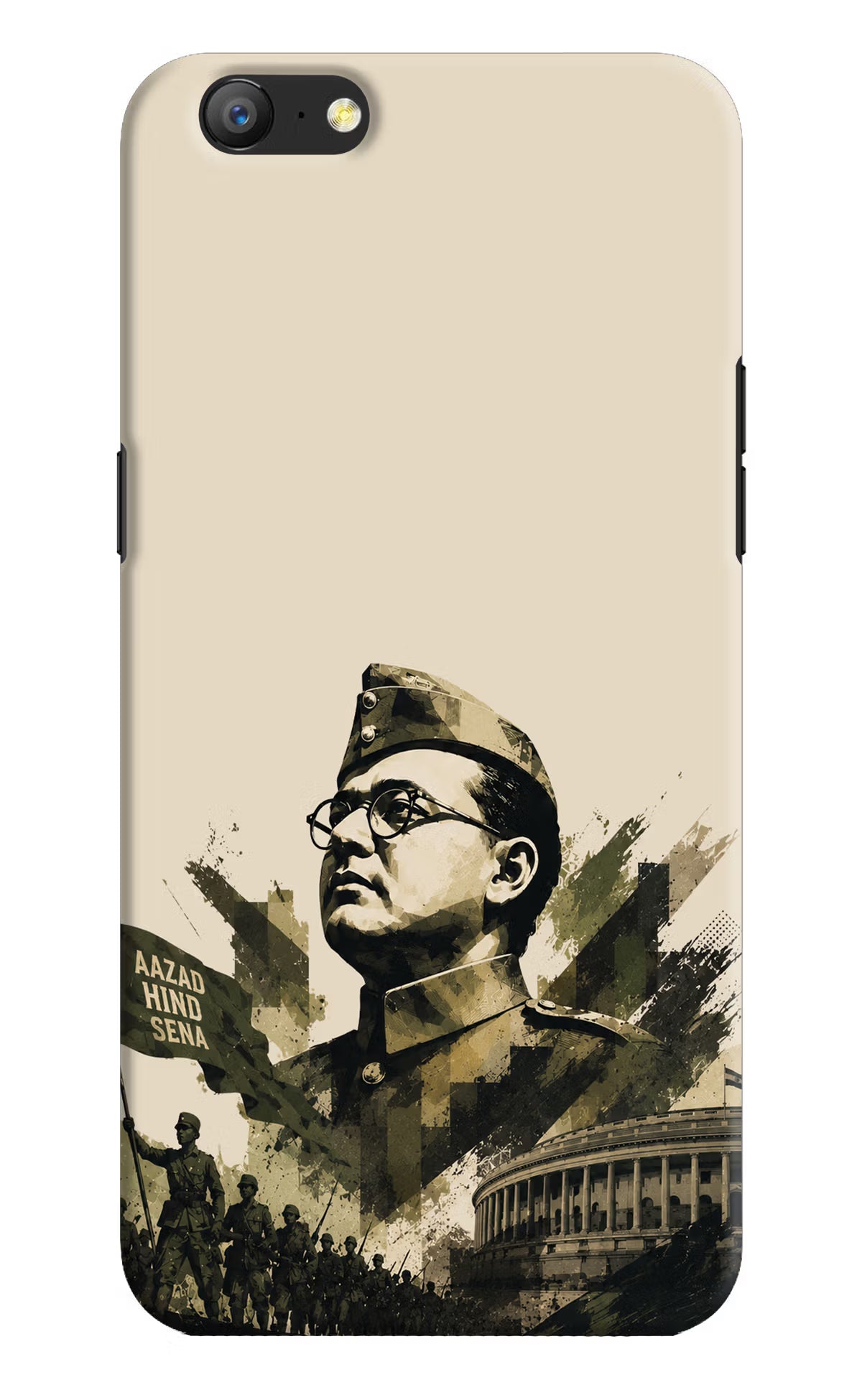 Netaji Rising Oppo A57 Back Cover - Netaji Rising Oppo A57 Back Cover Netaji Rising Oppo A57 Back Cover