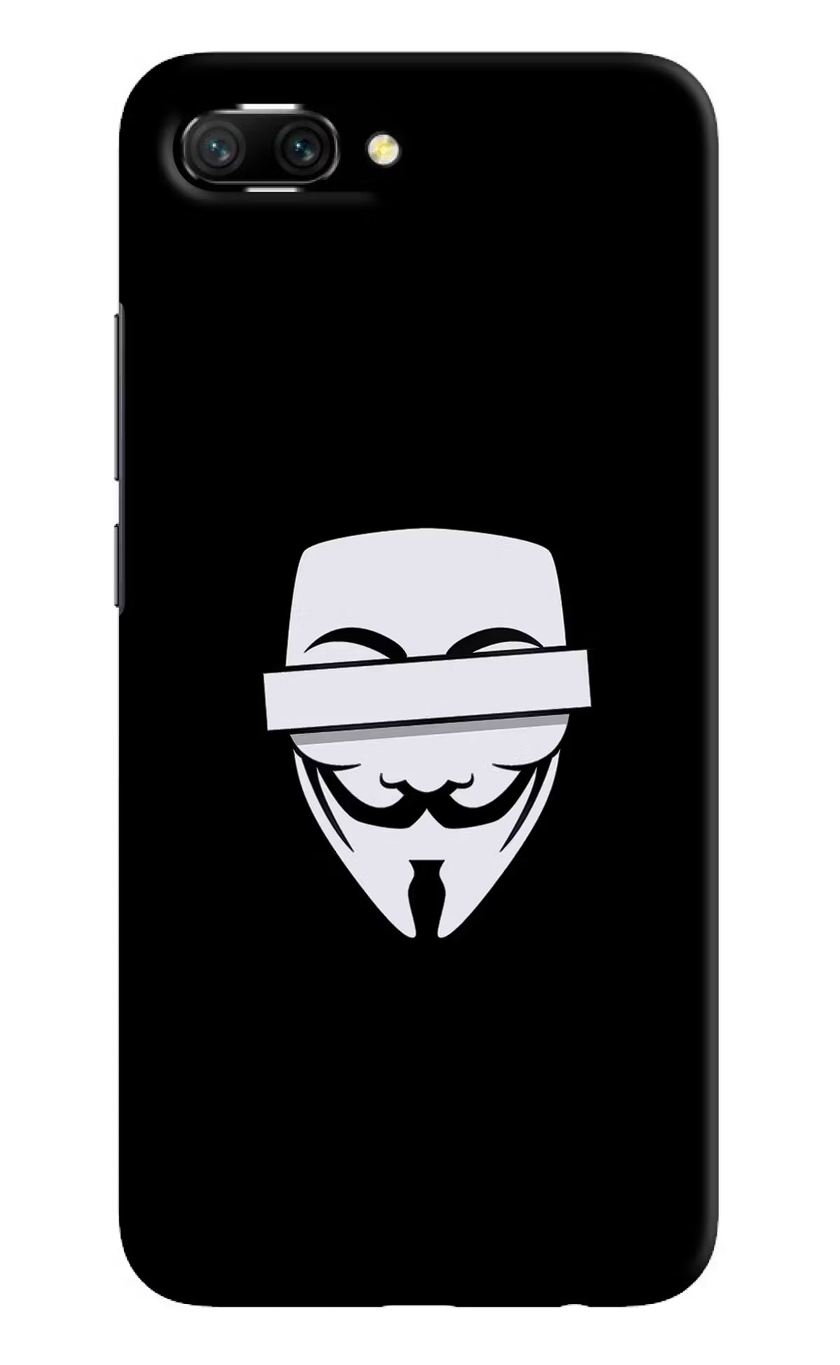 Anonymous Face Honor 10 Back Cover - Anonymous Face Honor 10 Hard Case Back Cover by Casekaro Anonymous Face Honor 10 Hard Case Back Cover by Casekaro