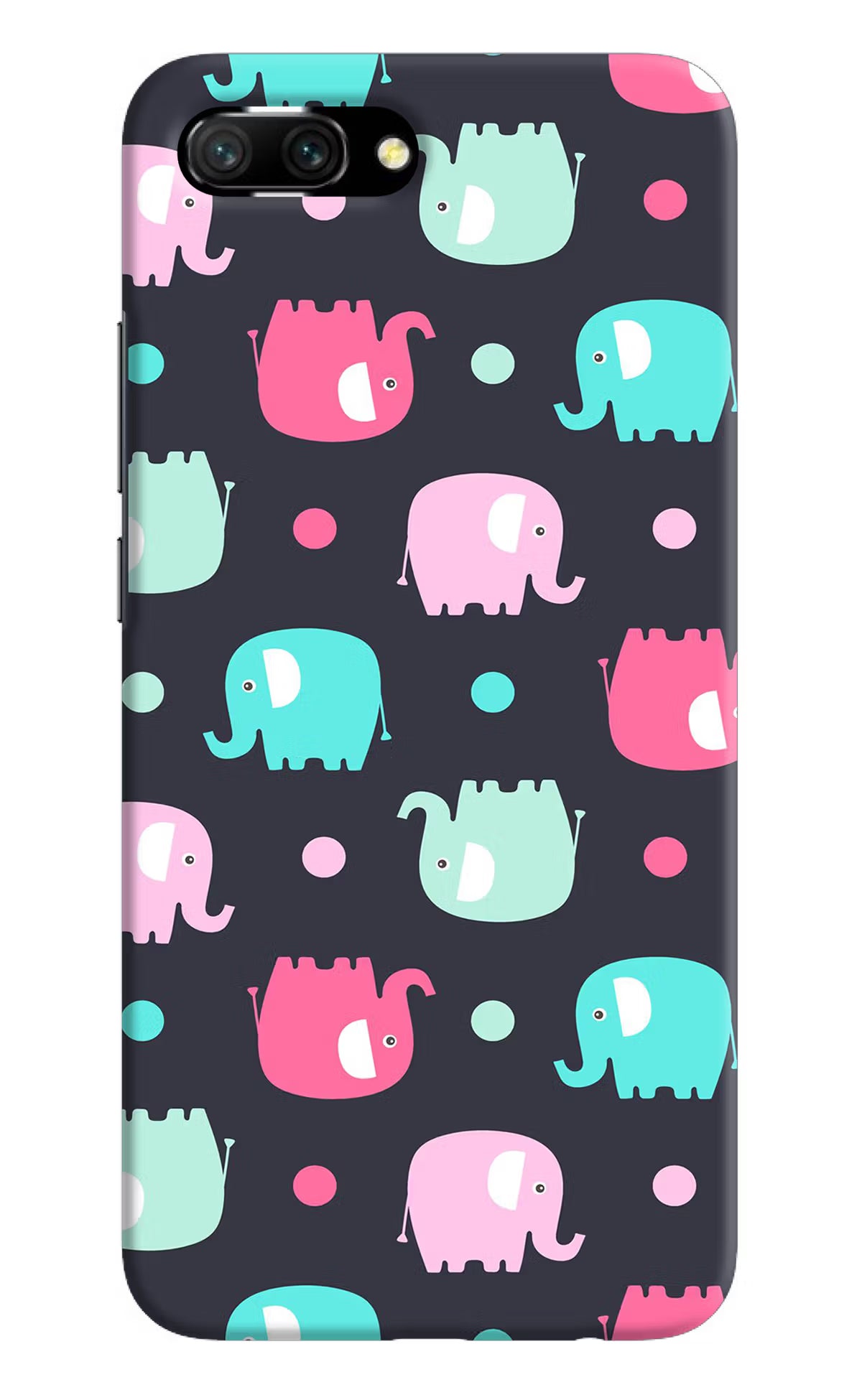Elephants Honor 10 Back Cover - Elephants Honor 10 Hard Case Back Cover by Casekaro Elephants Honor 10 Hard Case Back Cover by Casekaro