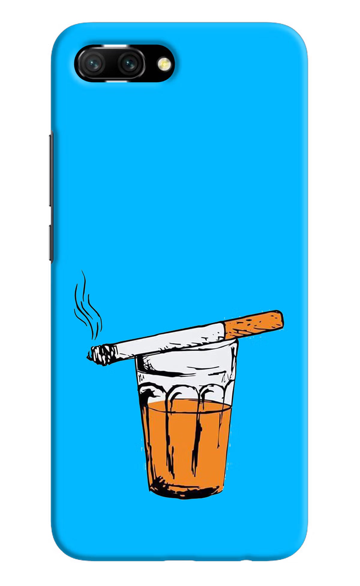 Chai Sutta Honor 10 Back Cover - Chai Sutta Honor 10 Hard Case Back Cover by Casekaro Chai Sutta Honor 10 Hard Case Back Cover by Casekaro