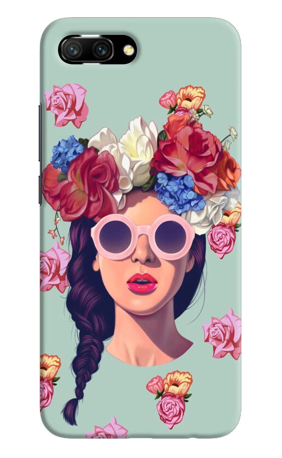 Pretty Girl Honor 10 Back Cover - Pretty Girl Honor 10 Hard Case Back Cover by Casekaro Pretty Girl Honor 10 Hard Case Back Cover by Casekaro