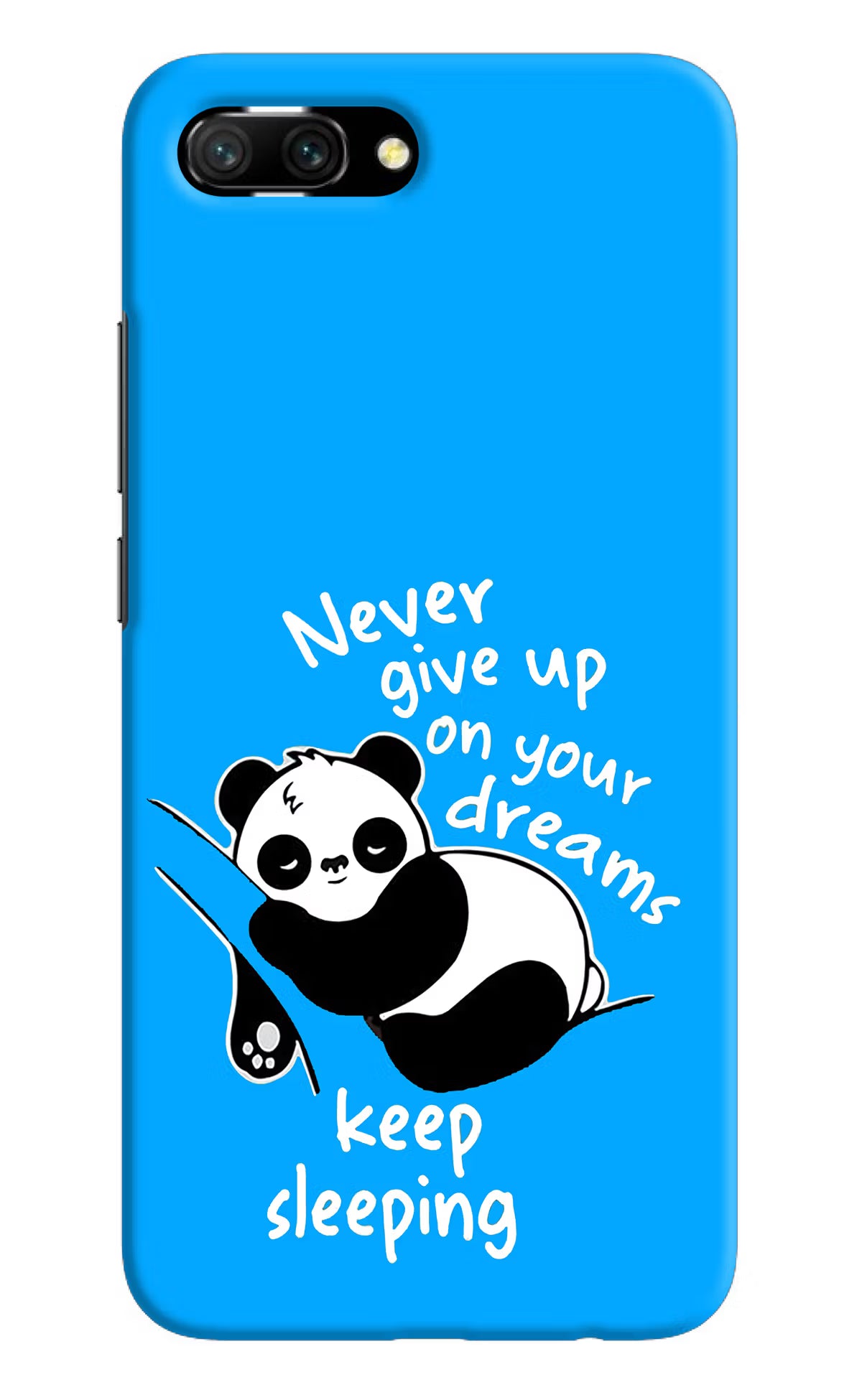 Keep Sleeping Honor 10 Back Cover - Keep Sleeping Honor 10 Hard Case Back Cover by Casekaro Keep Sleeping Honor 10 Hard Case Back Cover by Casekaro