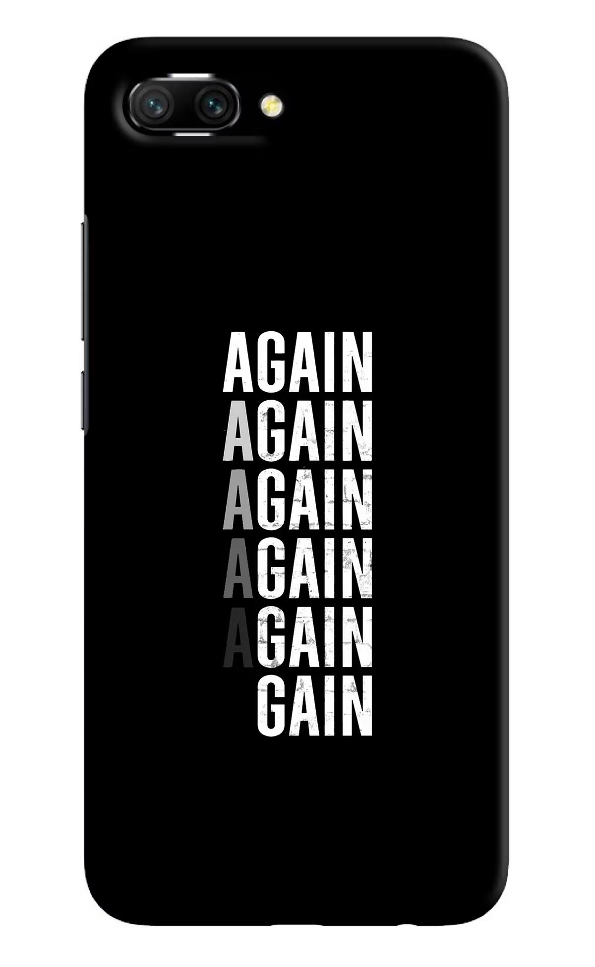 Again Again Gain Honor 10 Back Cover - Again Again Gain Honor 10 Hard Case Back Cover by Casekaro Again Again Gain Honor 10 Hard Case Back Cover by Casekaro