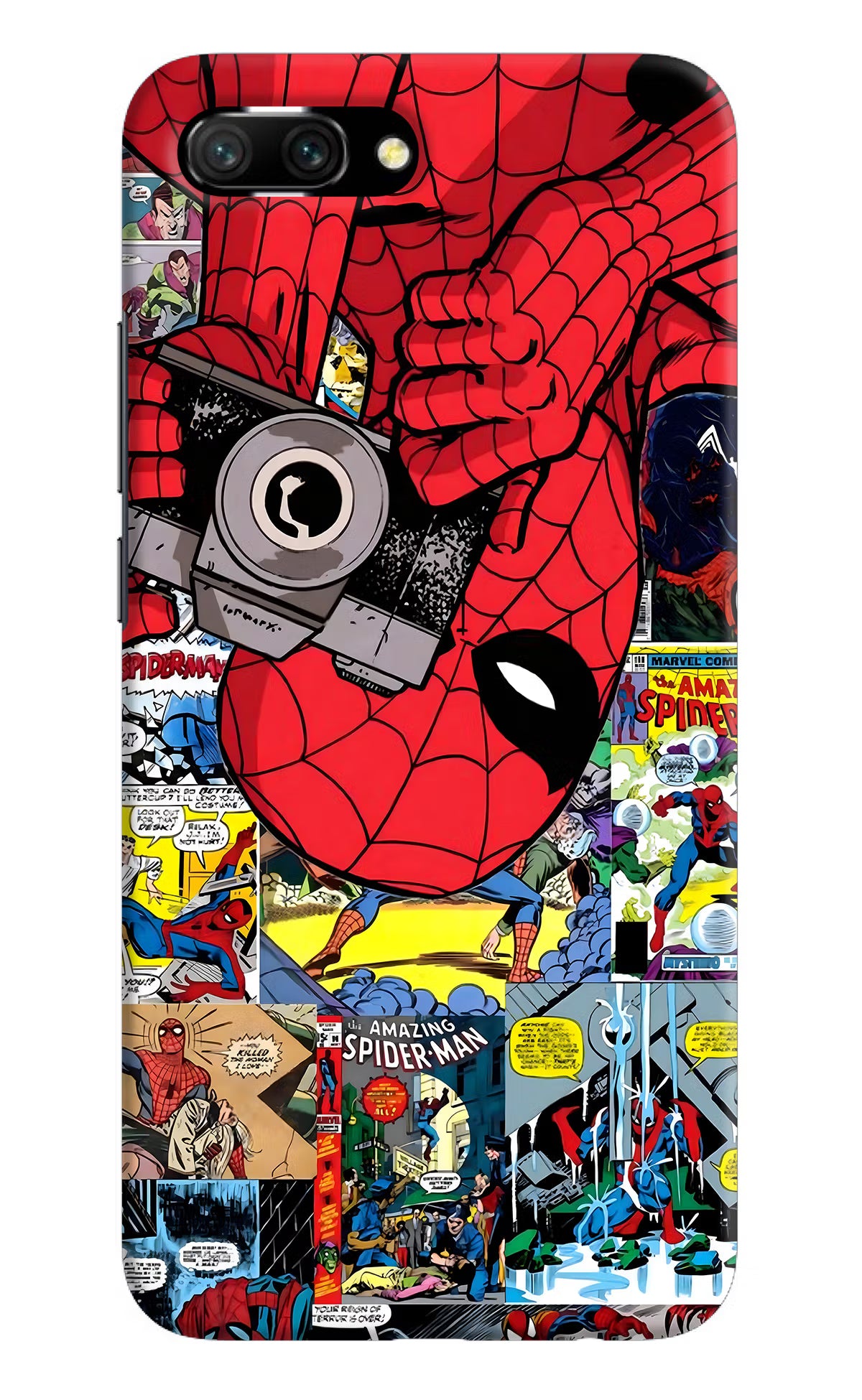 Spider Man Honor 10 Back Cover - Spider Man Honor 10 Hard Case Back Cover by Casekaro Spider Man Honor 10 Hard Case Back Cover by Casekaro