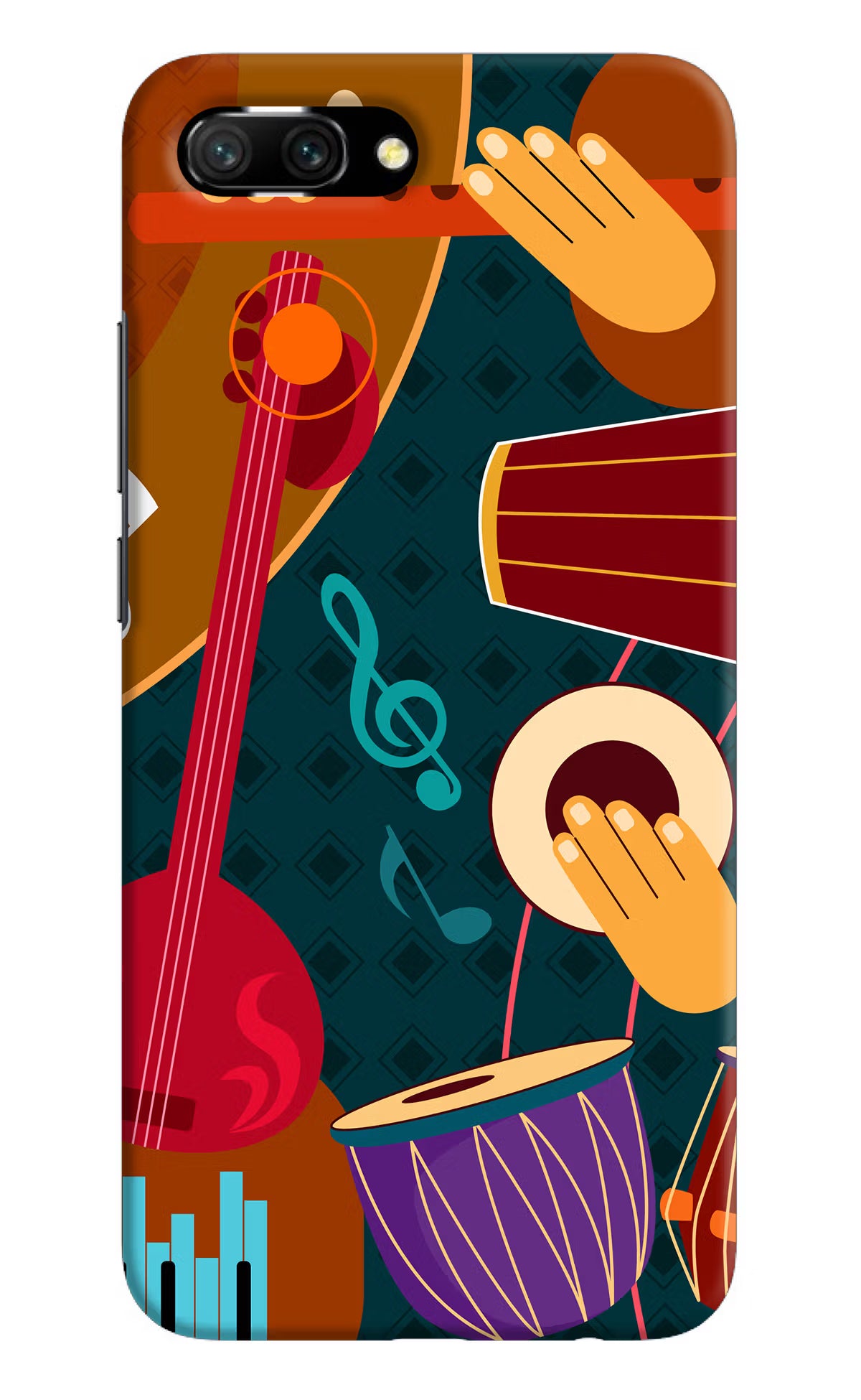 Music Instrument Honor 10 Back Cover - Music Instrument Honor 10 Hard Case Back Cover by Casekaro Music Instrument Honor 10 Hard Case Back Cover by Casekaro