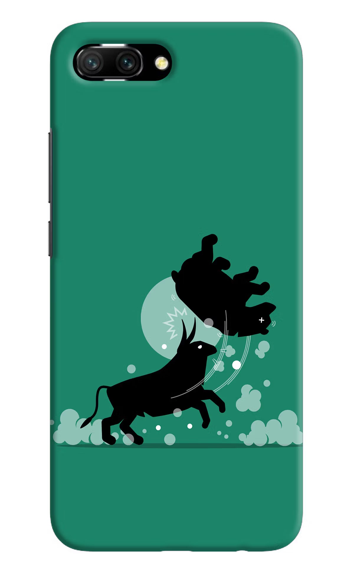 Bull Conqueror Honor 10 Back Cover - Bull Conqueror Honor 10 Hard Case Back Cover by Casekaro Bull Conqueror Honor 10 Hard Case Back Cover by Casekaro