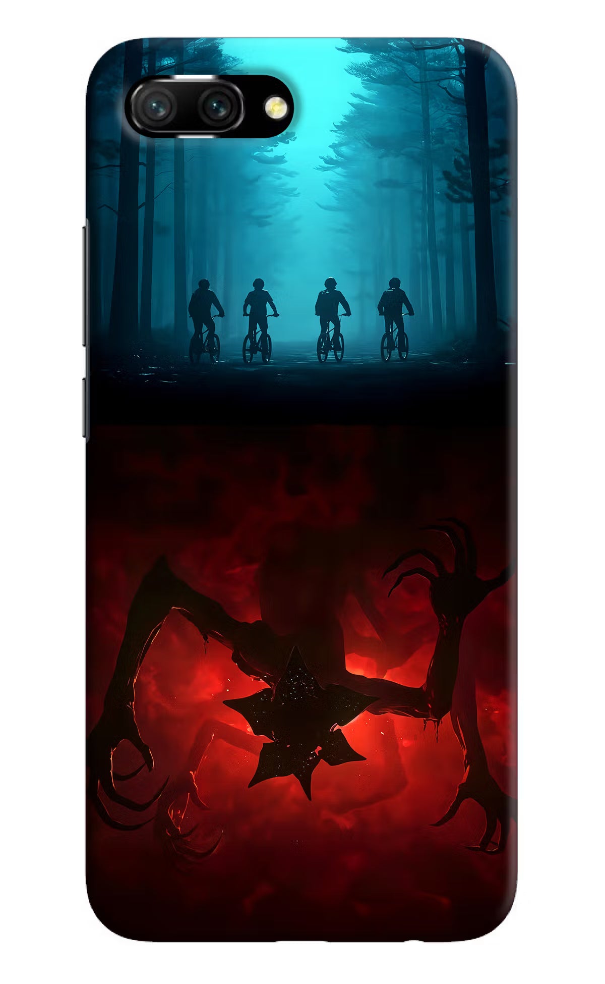 Ordinary Things Downside Up Honor 10 Back Cover - Ordinary Things Downside Up Honor 10 Hard Case Back Cover by Casekaro Ordinary Things Downside Up Honor 10 Hard Case Back Cover by Casekaro