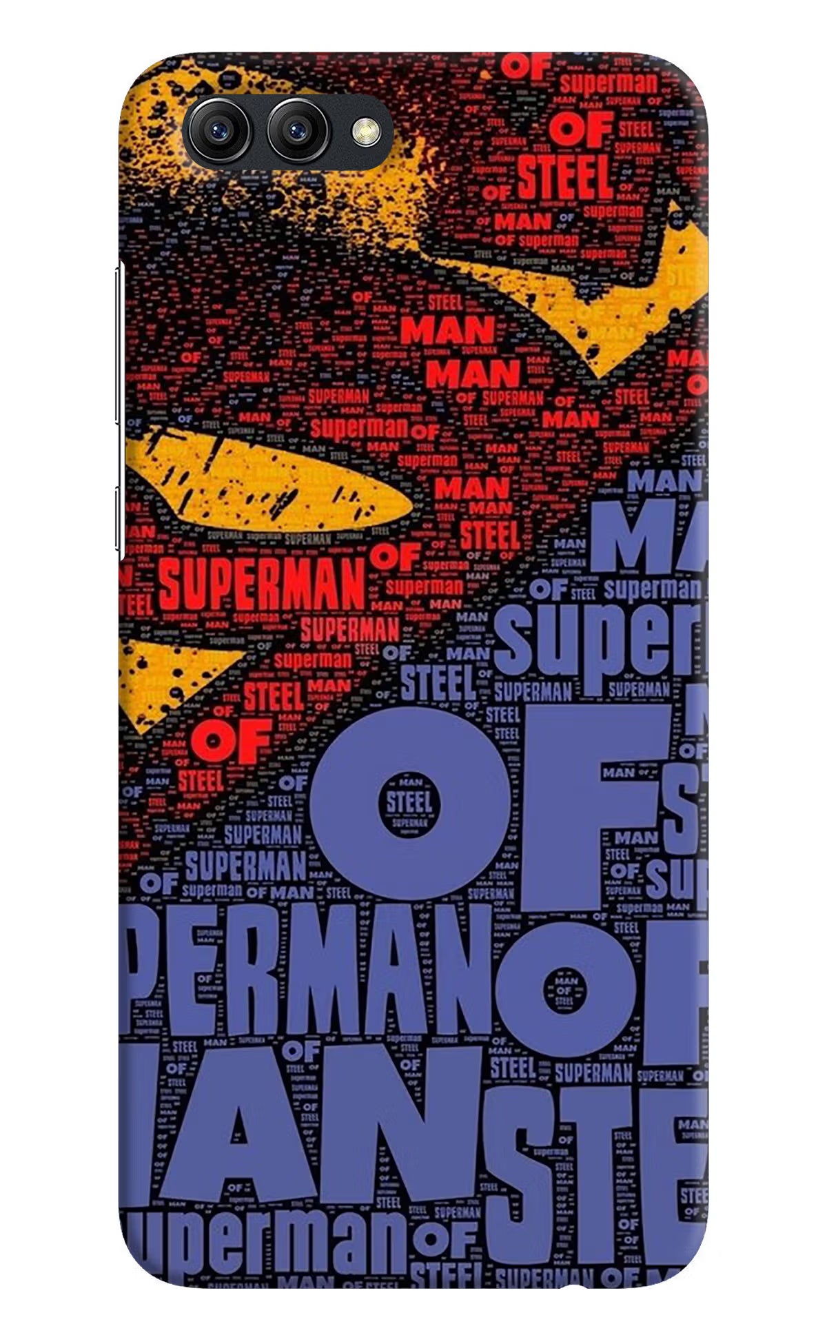 Superman Honow View 10 Back Cover - Superman Honow View 10 Hard Case Back Cover by Casekaro Superman Honow View 10 Hard Case Back Cover by Casekaro