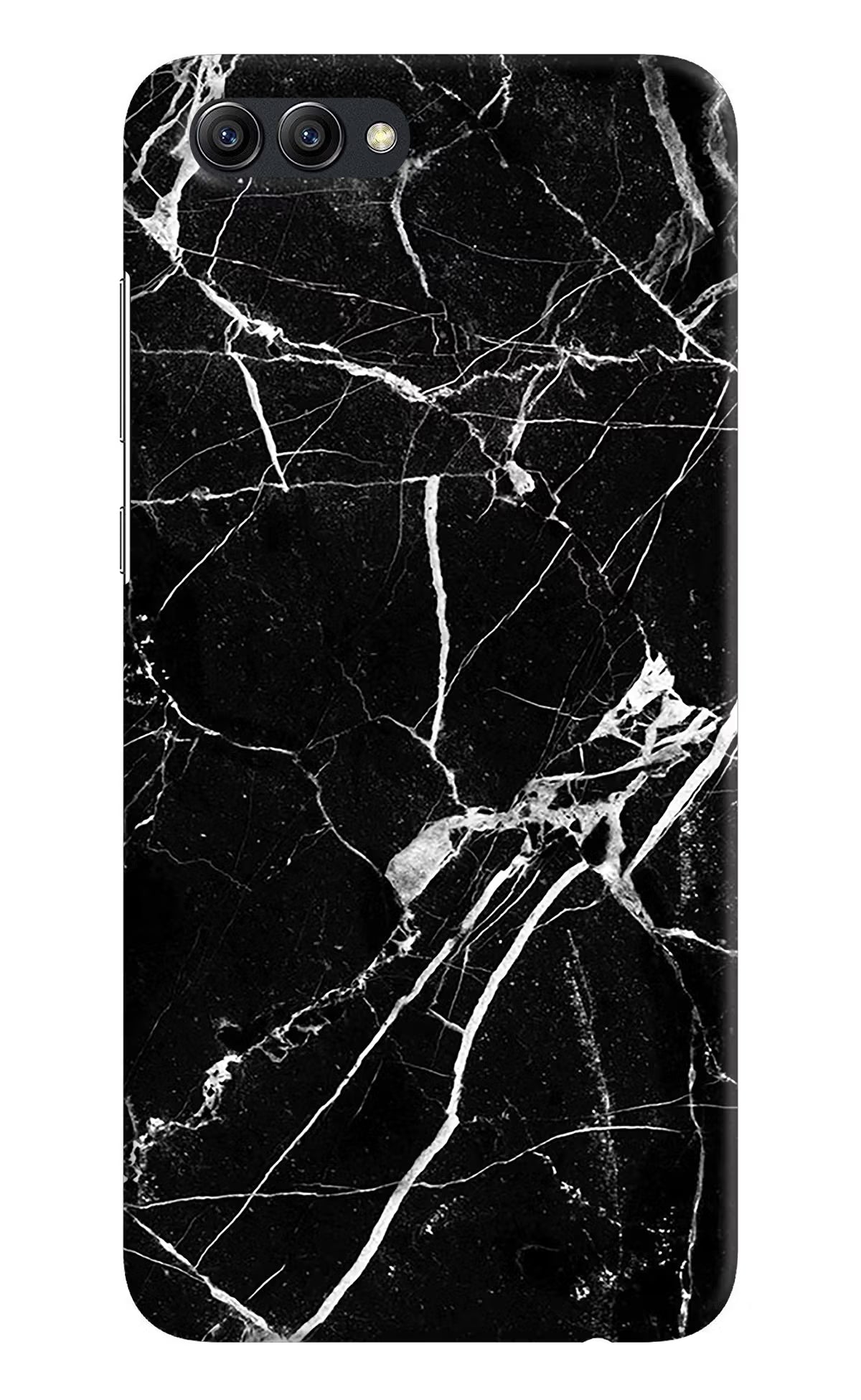 Black Marble Pattern Honow View 10 Back Cover - Black Marble Pattern Honow View 10 Hard Case Back Cover by Casekaro Black Marble Pattern Honow View 10 Hard Case Back Cover by Casekaro