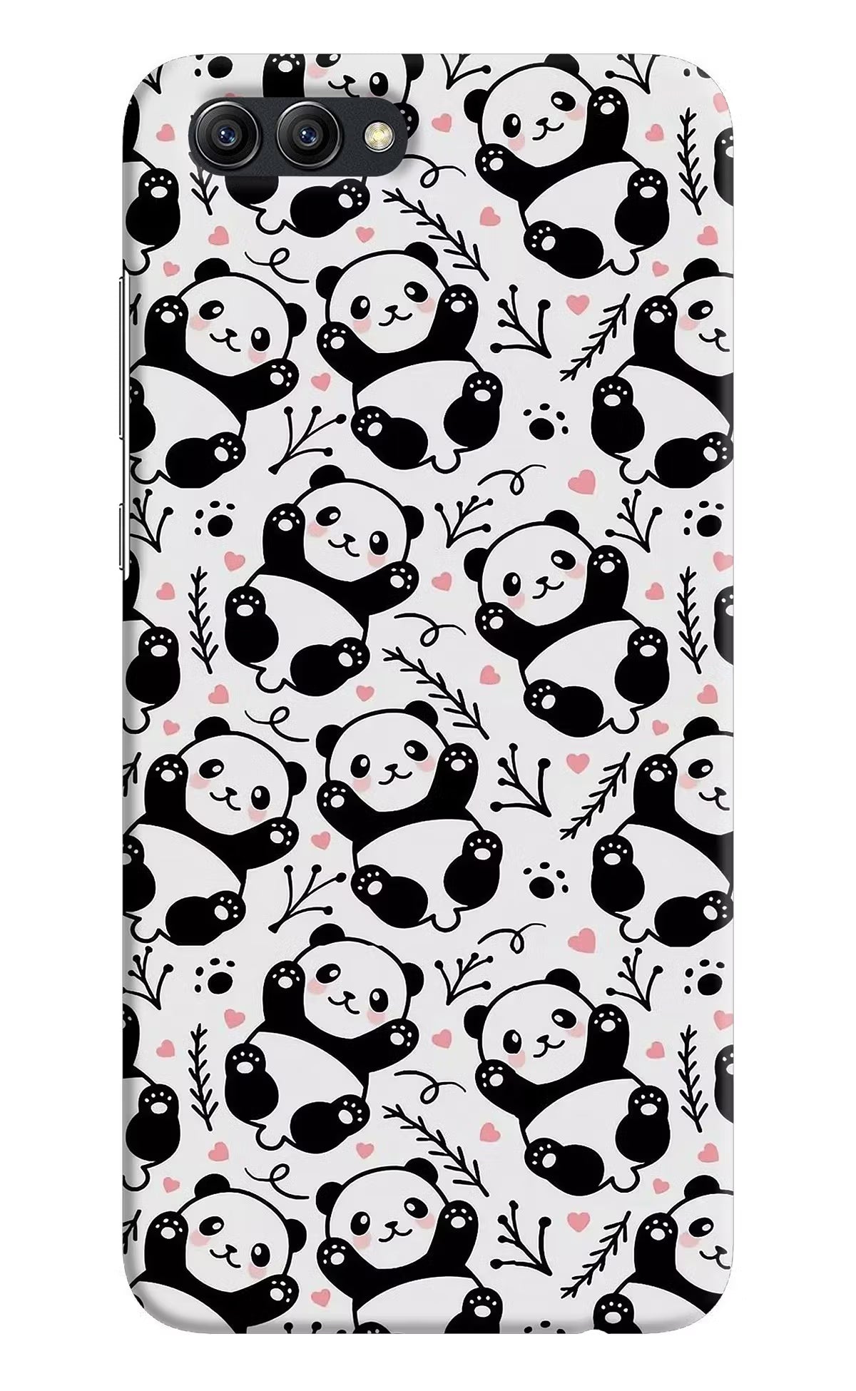 Cute Panda Honow View 10 Back Cover - Cute Panda Honow View 10 Hard Case Back Cover by Casekaro Cute Panda Honow View 10 Hard Case Back Cover by Casekaro