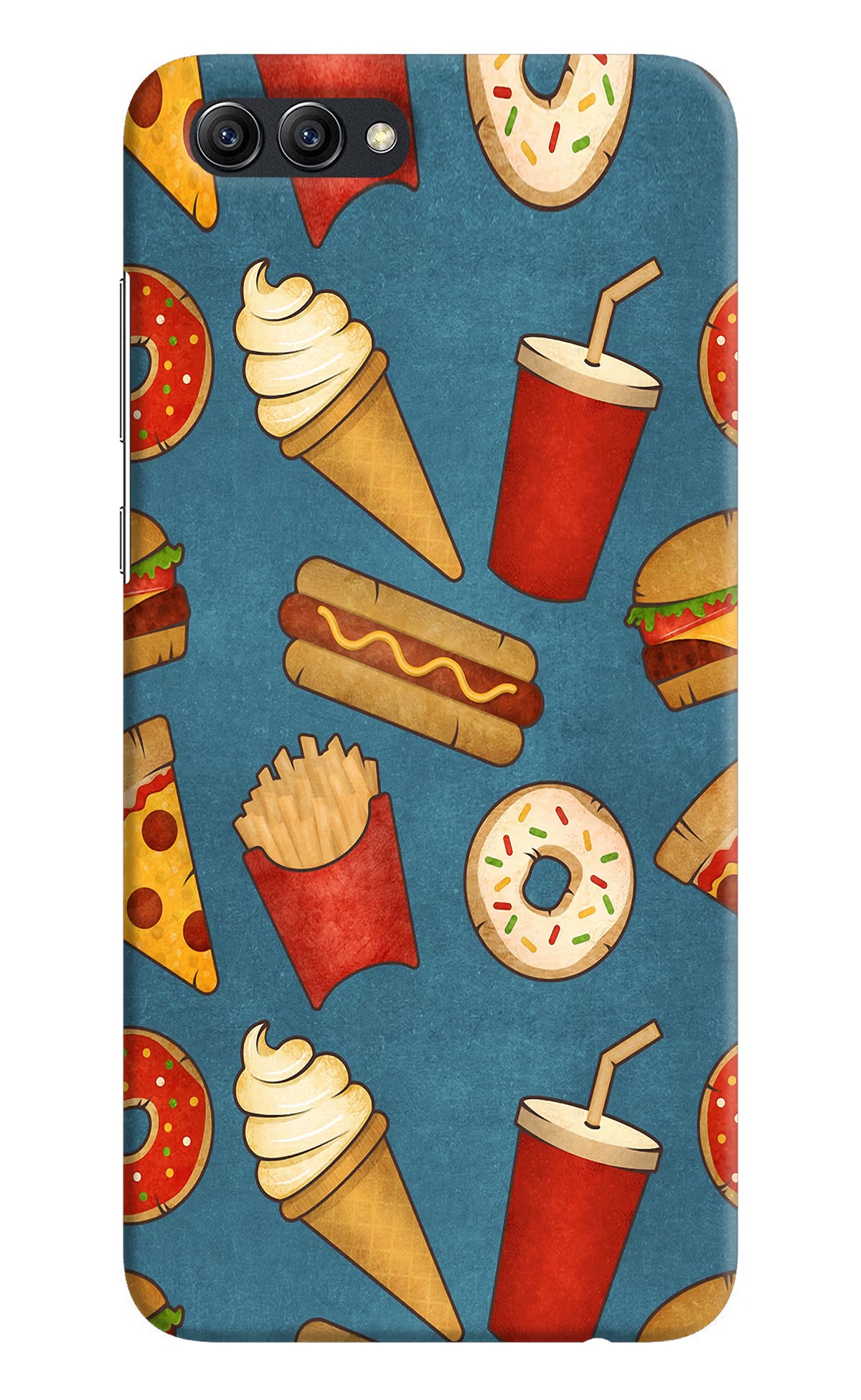 Foodie Honor View 10 Back Cover - Foodie Honor View 10 Hard Case Back Cover by Casekaro Foodie Honor View 10 Hard Case Back Cover by Casekaro