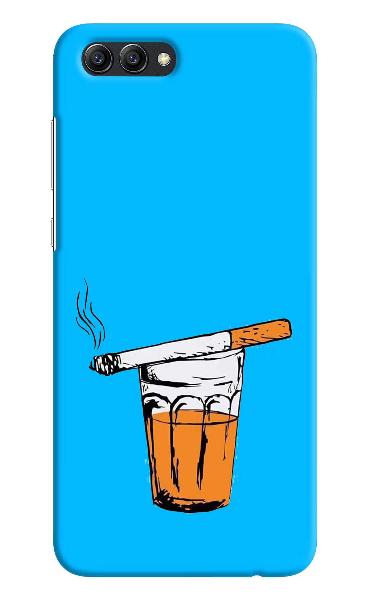 Chai Sutta Honor View 10 Back Cover - Chai Sutta Honor View 10 Hard Case Back Cover by Casekaro Chai Sutta Honor View 10 Hard Case Back Cover by Casekaro