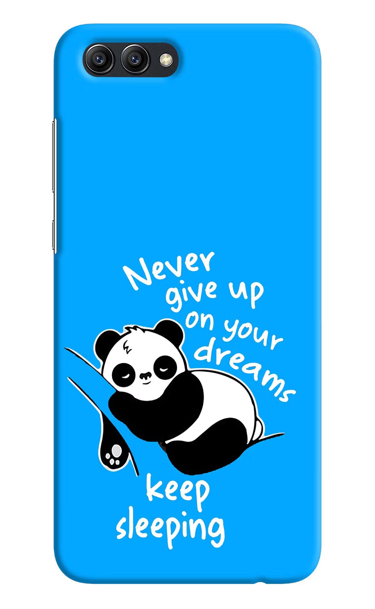 Keep Sleeping Honor View 10 Back Cover - Keep Sleeping Honor View 10 Hard Case Back Cover by Casekaro Keep Sleeping Honor View 10 Hard Case Back Cover by Casekaro