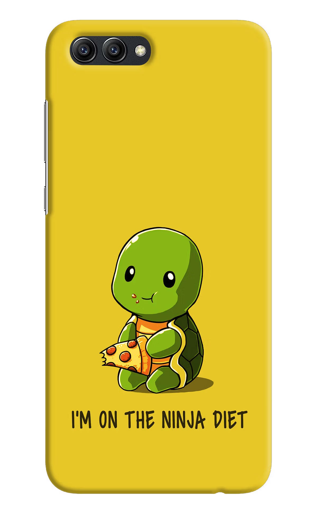 I'm on Ninja Diet Honor View 10 Back Cover - I'm on Ninja Diet Honor View 10 Hard Case Back Cover by Casekaro I'm on Ninja Diet Honor View 10 Hard Case Back Cover by Casekaro