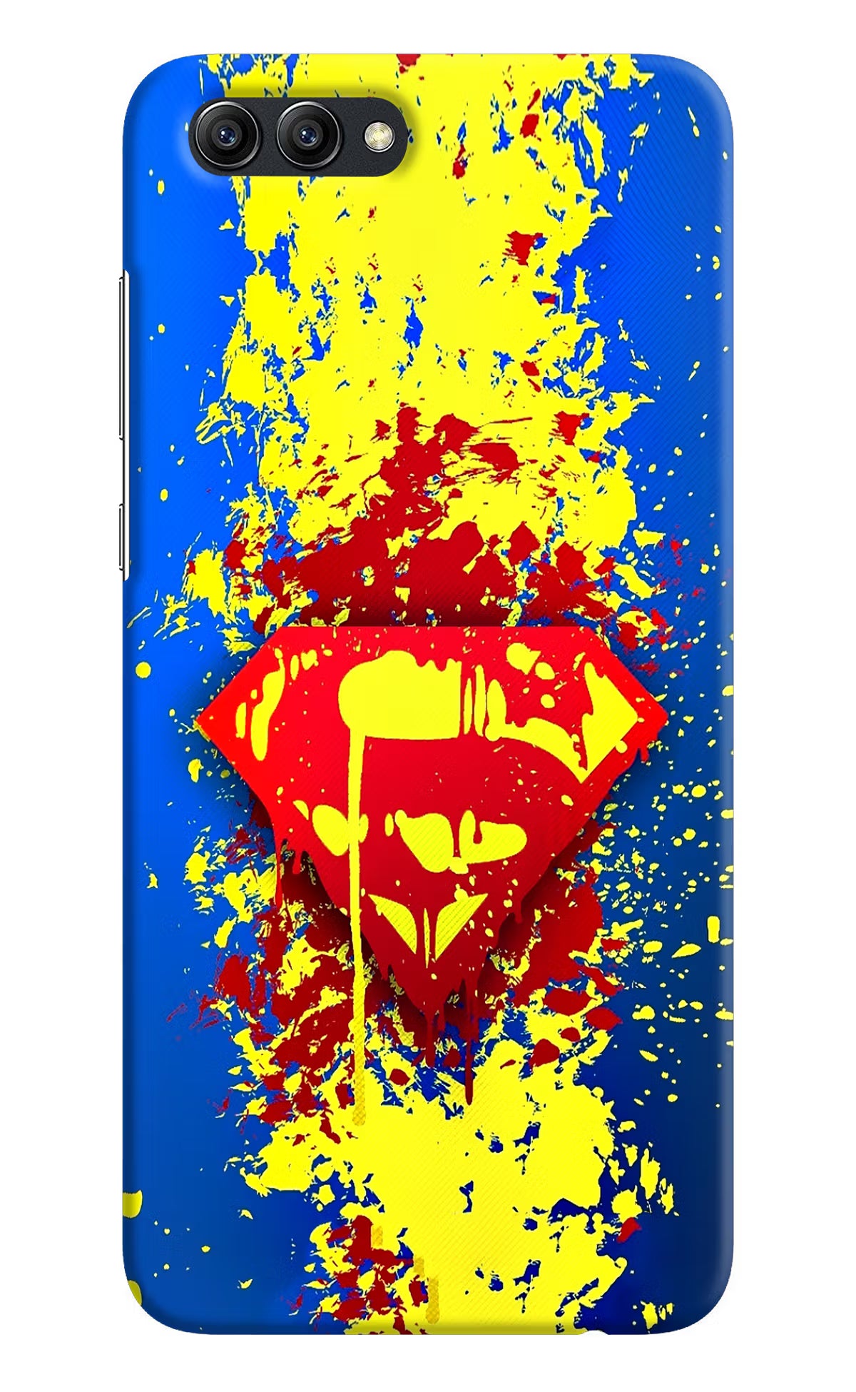Superman logo Honor View 10 Back Cover - Superman logo Honor View 10 Hard Case Back Cover by Casekaro Superman logo Honor View 10 Hard Case Back Cover by Casekaro