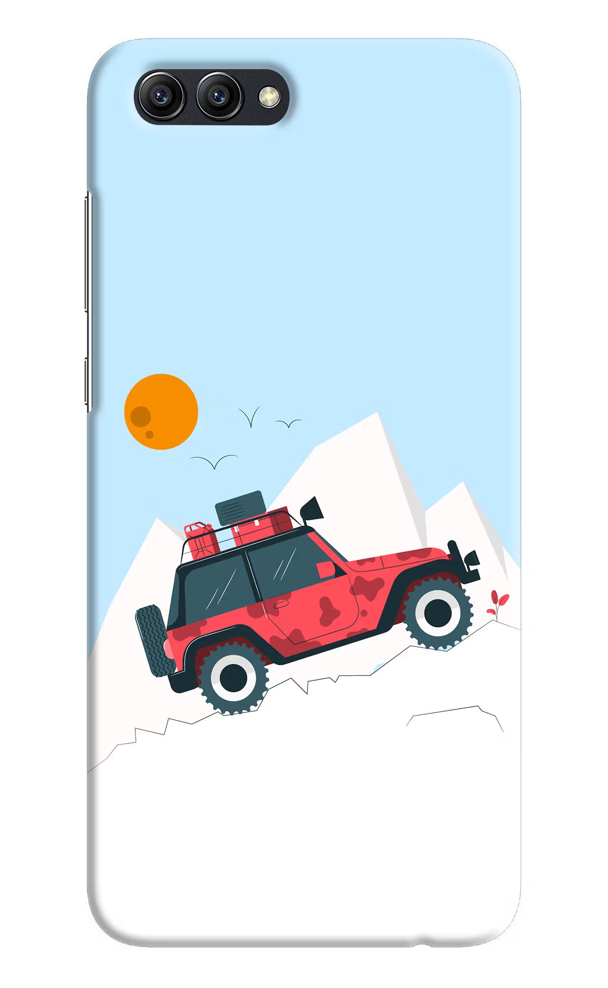 Mountain Trail Beast Honor View 10 Back Cover - Mountain Trail Beast Honor View 10 Hard Case Back Cover by Casekaro Mountain Trail Beast Honor View 10 Hard Case Back Cover by Casekaro