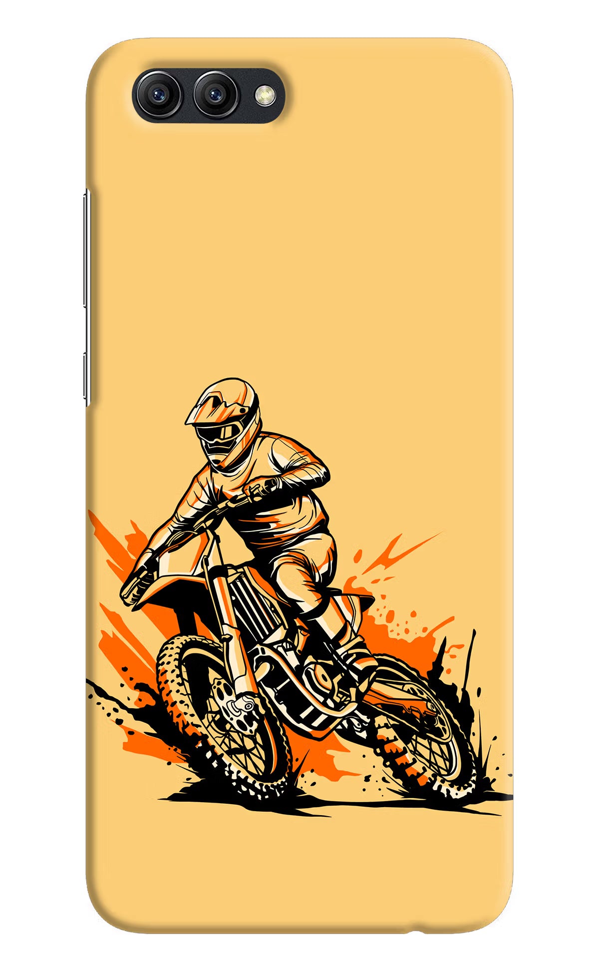 Off-Road Fury Honor View 10 Back Cover - Off-Road Fury Honor View 10 Hard Case Back Cover by Casekaro Off-Road Fury Honor View 10 Hard Case Back Cover by Casekaro
