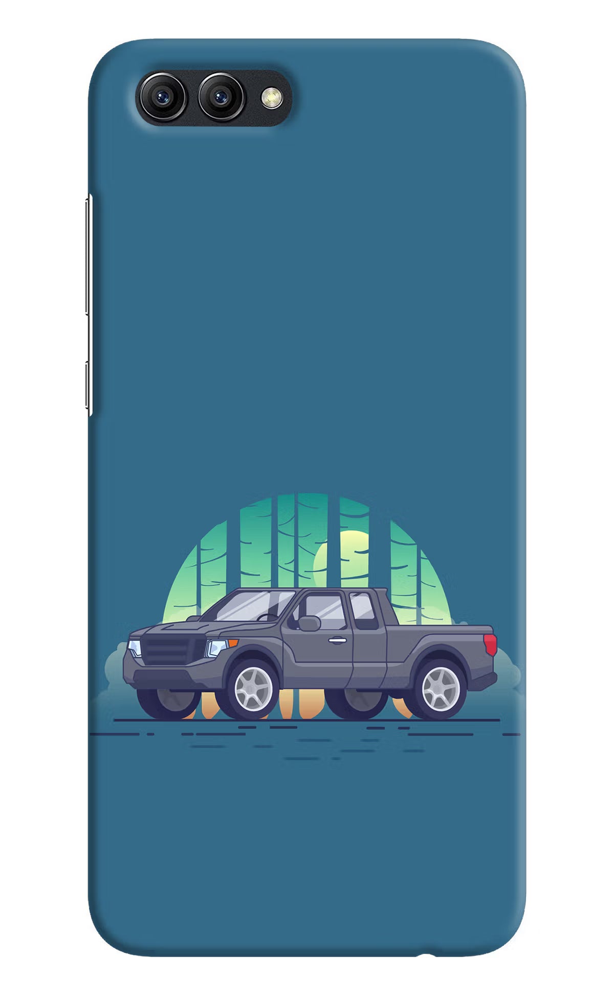 Retro Garage Vibe Honor View 10 Back Cover - Retro Garage Vibe Honor View 10 Hard Case Back Cover by Casekaro Retro Garage Vibe Honor View 10 Hard Case Back Cover by Casekaro