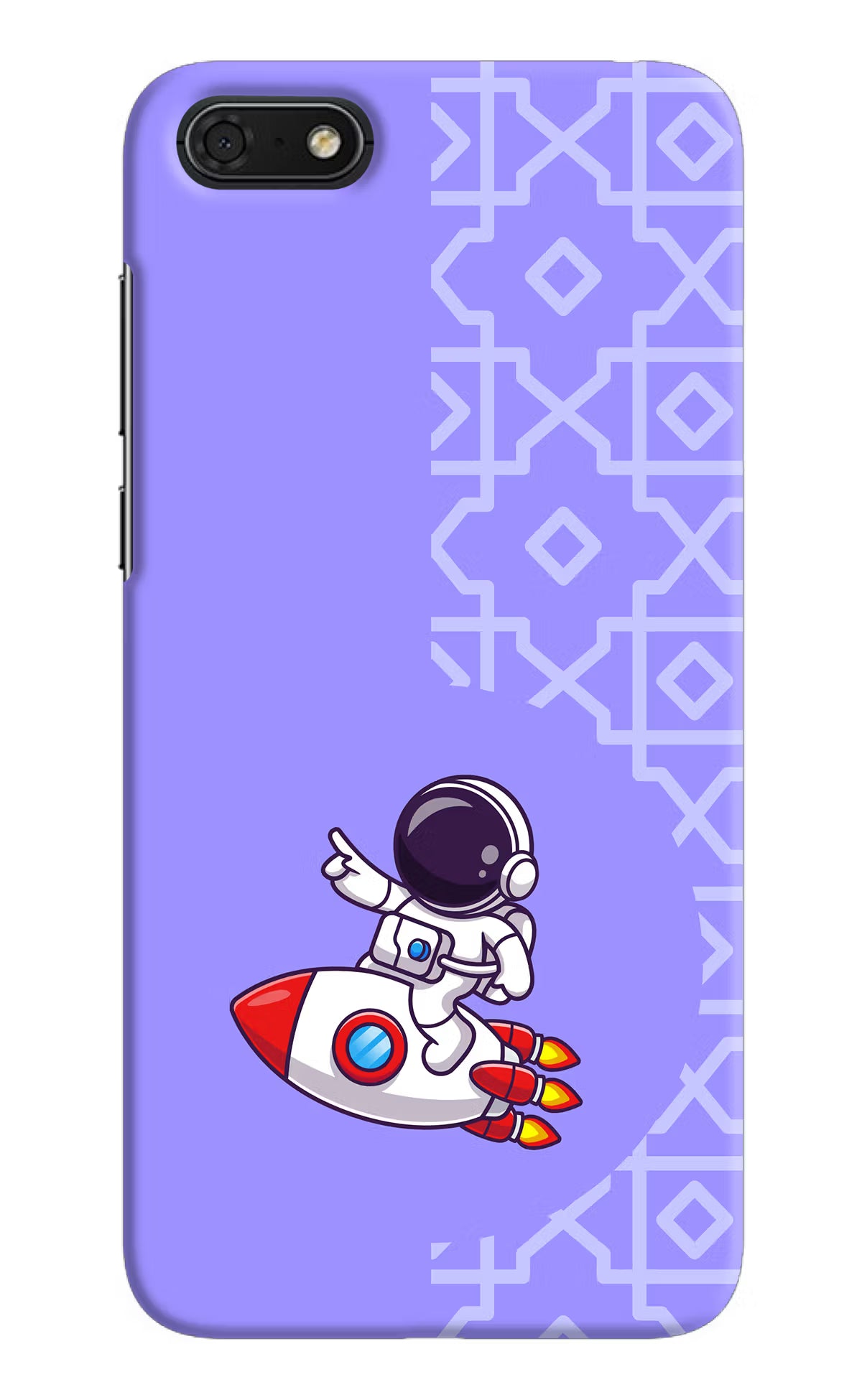 Cute Astronaut Honor 7S Back Cover - Cute Astronaut Honor 7S Hard Case Back Cover by Casekaro Cute Astronaut Honor 7S Hard Case Back Cover by Casekaro