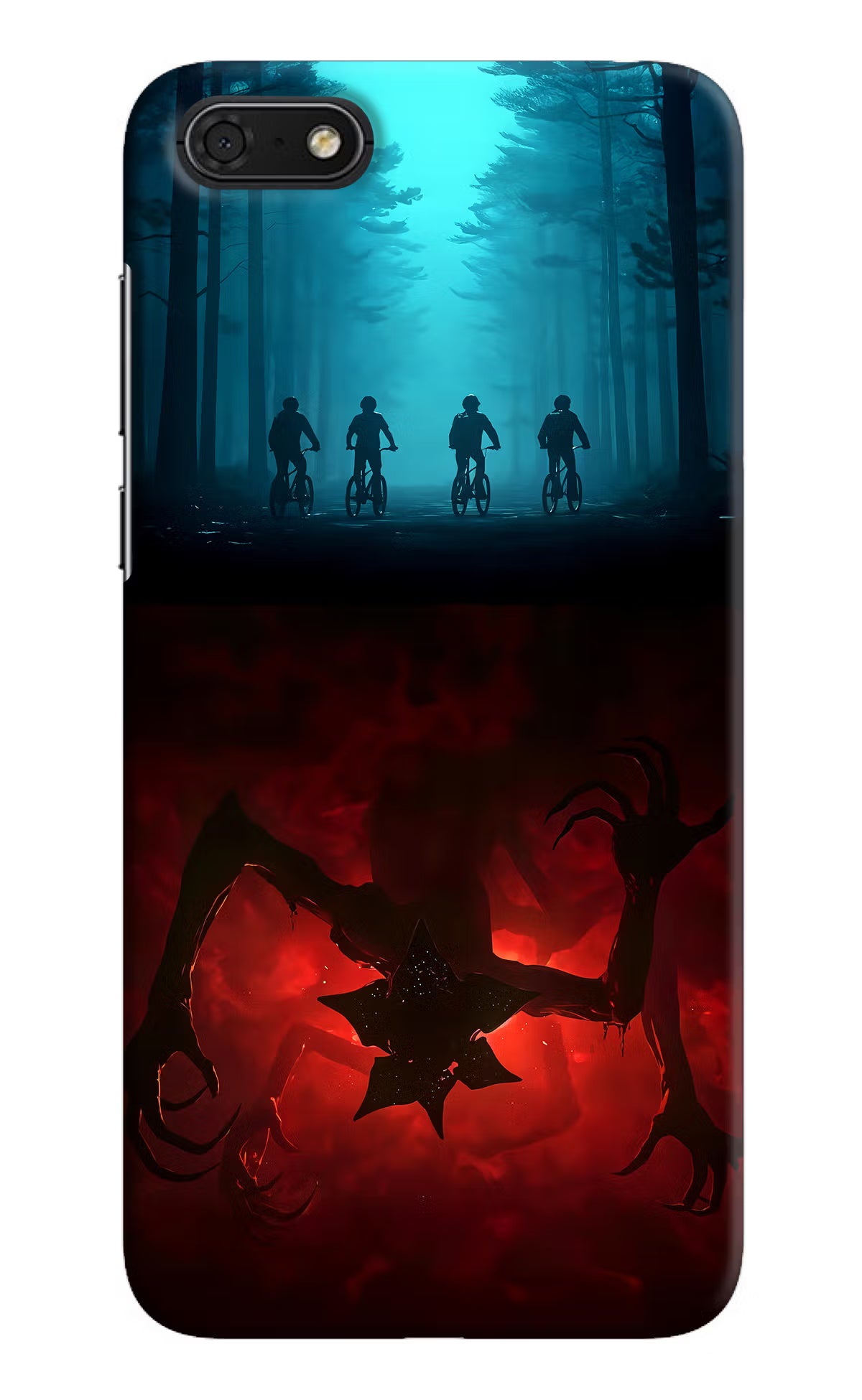 Ordinary Things Downside Up Honor 7S Back Cover - Ordinary Things Downside Up Honor 7S Hard Case Back Cover by Casekaro Ordinary Things Downside Up Honor 7S Hard Case Back Cover by Casekaro