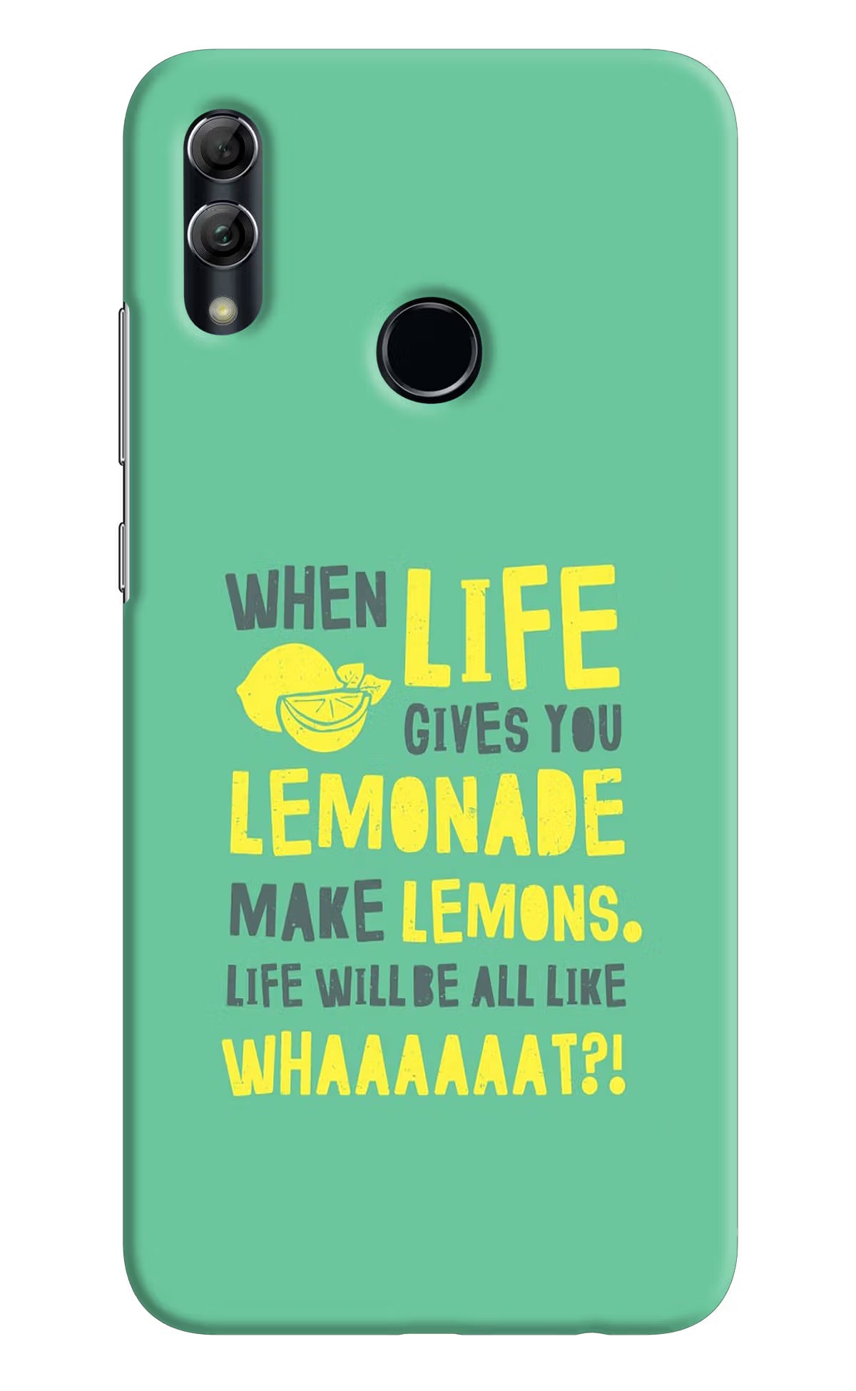 Quote Honor 10 Lite Back Cover - Quote Honor 10 Lite Hard Case Back Cover by Casekaro Quote Honor 10 Lite Hard Case Back Cover by Casekaro