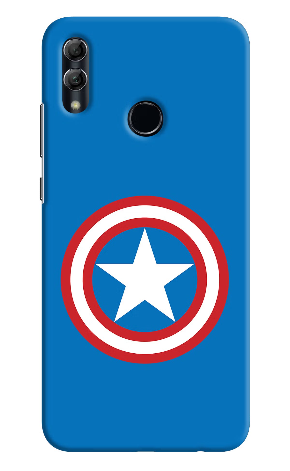 Captain America Logo Honor 10 Lite Back Cover - Captain America Logo Honor 10 Lite Hard Case Back Cover by Casekaro Captain America Logo Honor 10 Lite Hard Case Back Cover by Casekaro