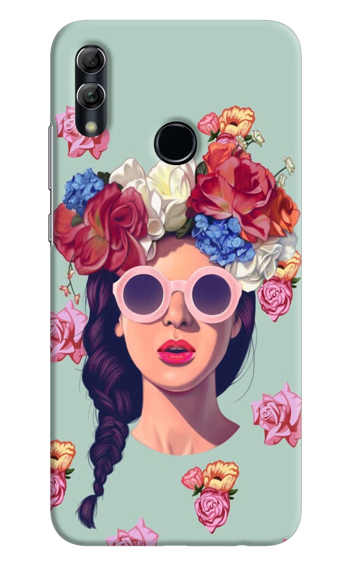 Pretty Girl Honor 10 Lite Back Cover - Pretty Girl Honor 10 Lite Hard Case Back Cover by Casekaro Pretty Girl Honor 10 Lite Hard Case Back Cover by Casekaro
