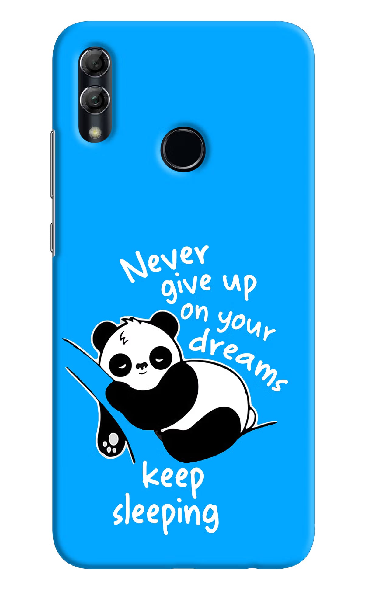 Keep Sleeping Honor 10 Lite Back Cover - Keep Sleeping Honor 10 Lite Hard Case Back Cover by Casekaro Keep Sleeping Honor 10 Lite Hard Case Back Cover by Casekaro