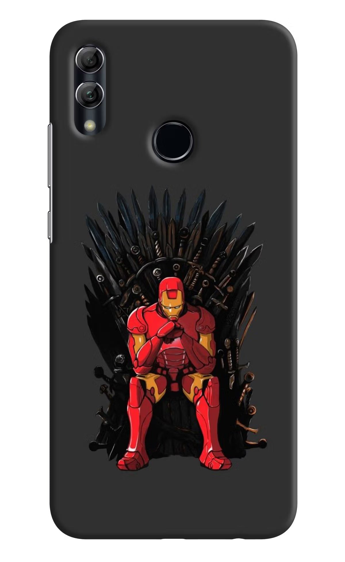 Ironman Throne Honor 10 Lite Back Cover - Ironman Throne Honor 10 Lite Hard Case Back Cover by Casekaro Ironman Throne Honor 10 Lite Hard Case Back Cover by Casekaro