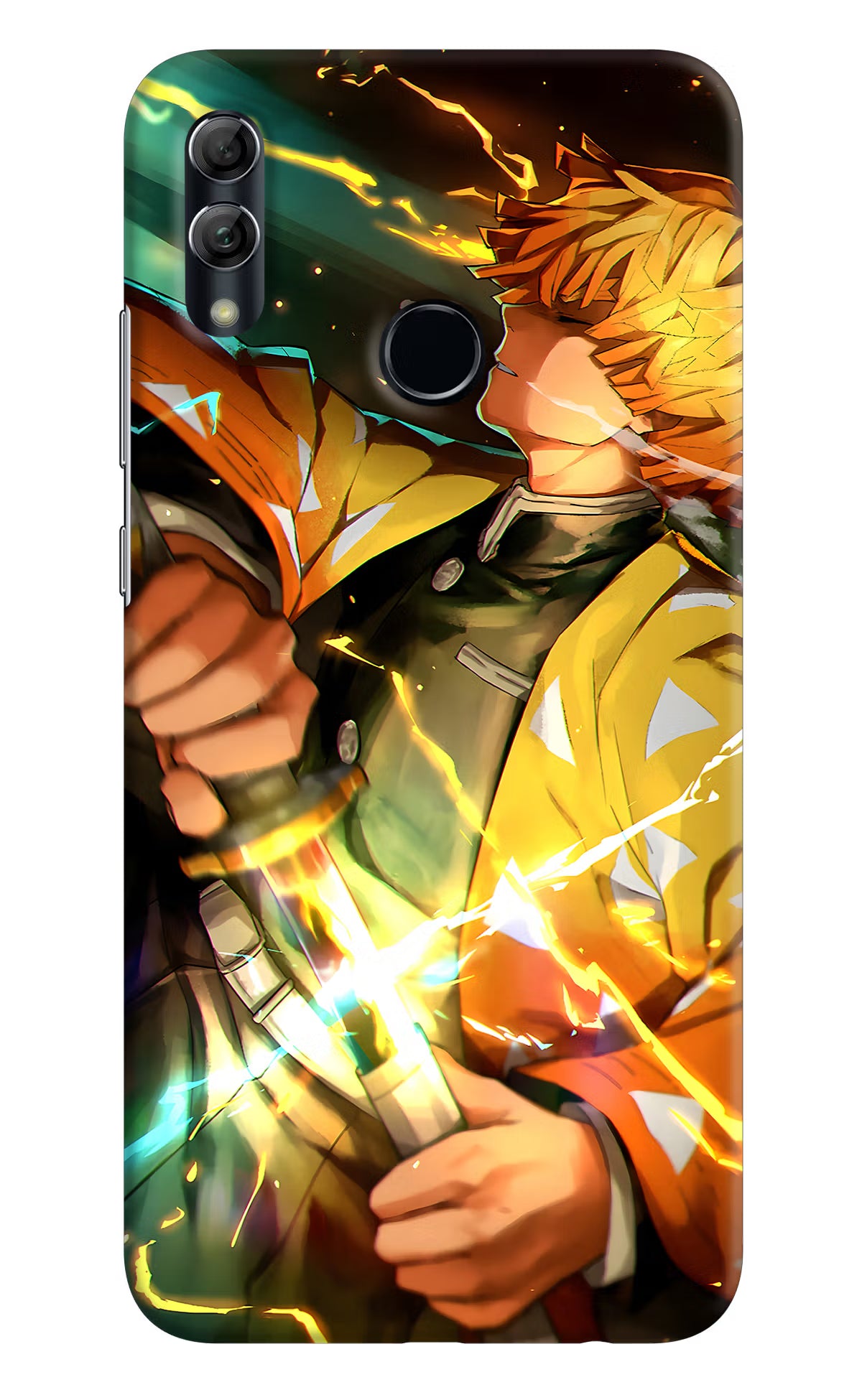 Demon Slayer Honor 10 Lite Back Cover - Demon Slayer Honor 10 Lite Hard Case Back Cover by Casekaro Demon Slayer Honor 10 Lite Hard Case Back Cover by Casekaro